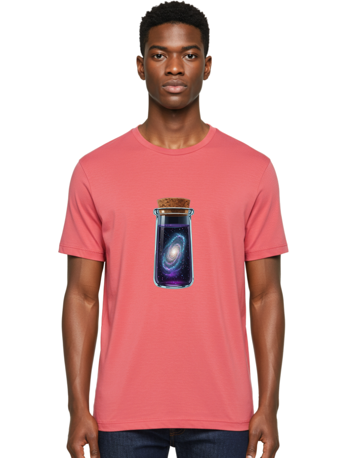 Galaxy-In-Jar Men'S Graphic Tee, 100% Cotton, Comfortable Casual Summer Wear, Machine Washable, Vintage Camera, Old Camera, Antique Camera, Black Camera, Classic Photography, Photography Equipment, Nostalgic Device, Film Camera, Camera Art Baj049