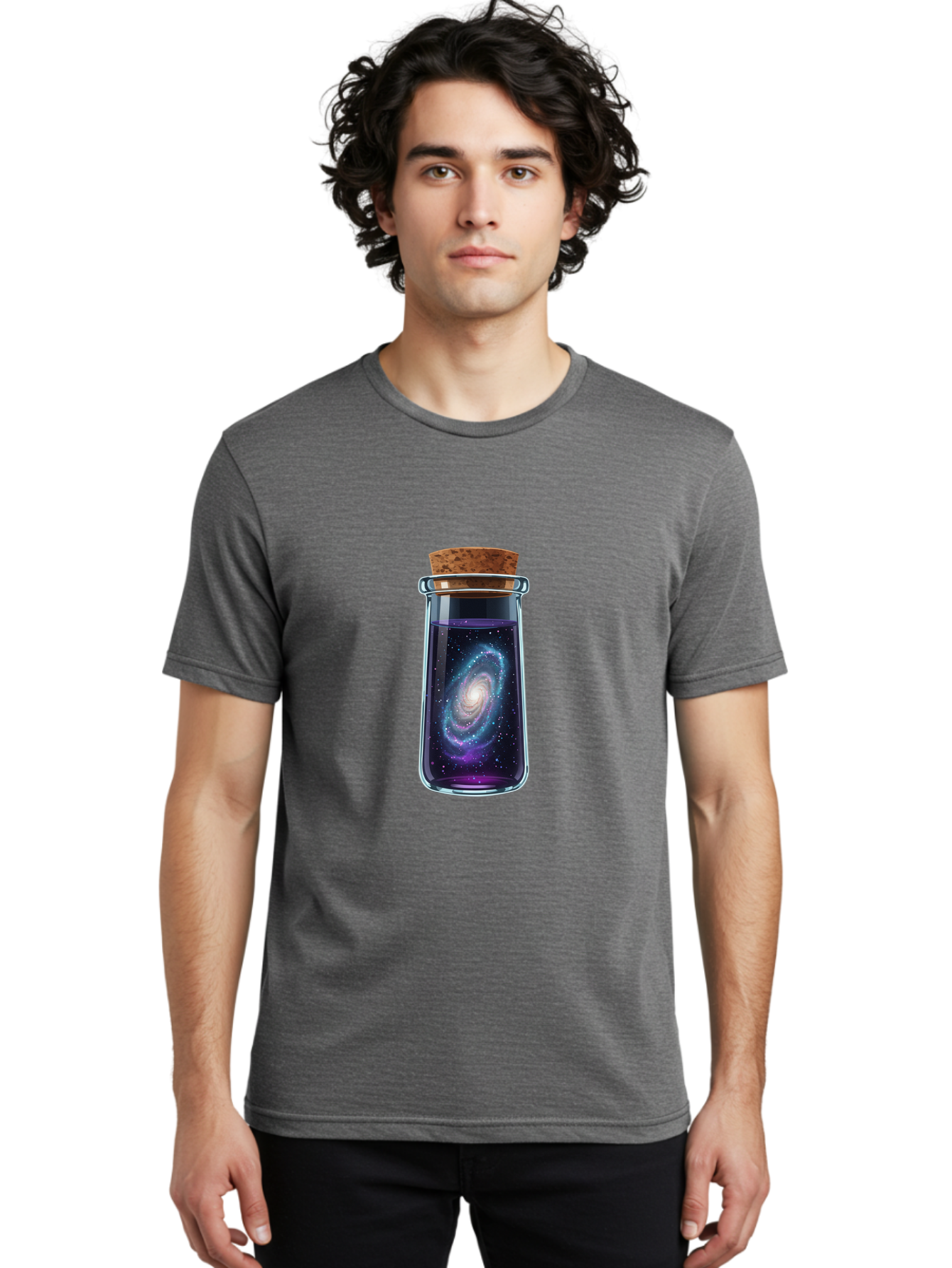 Galaxy-In-Jar Men'S Graphic Tee, 100% Cotton, Comfortable Casual Summer Wear, Machine Washable, Vintage Camera, Old Camera, Antique Camera, Black Camera, Classic Photography, Photography Equipment, Nostalgic Device, Film Camera, Camera Art Baj049