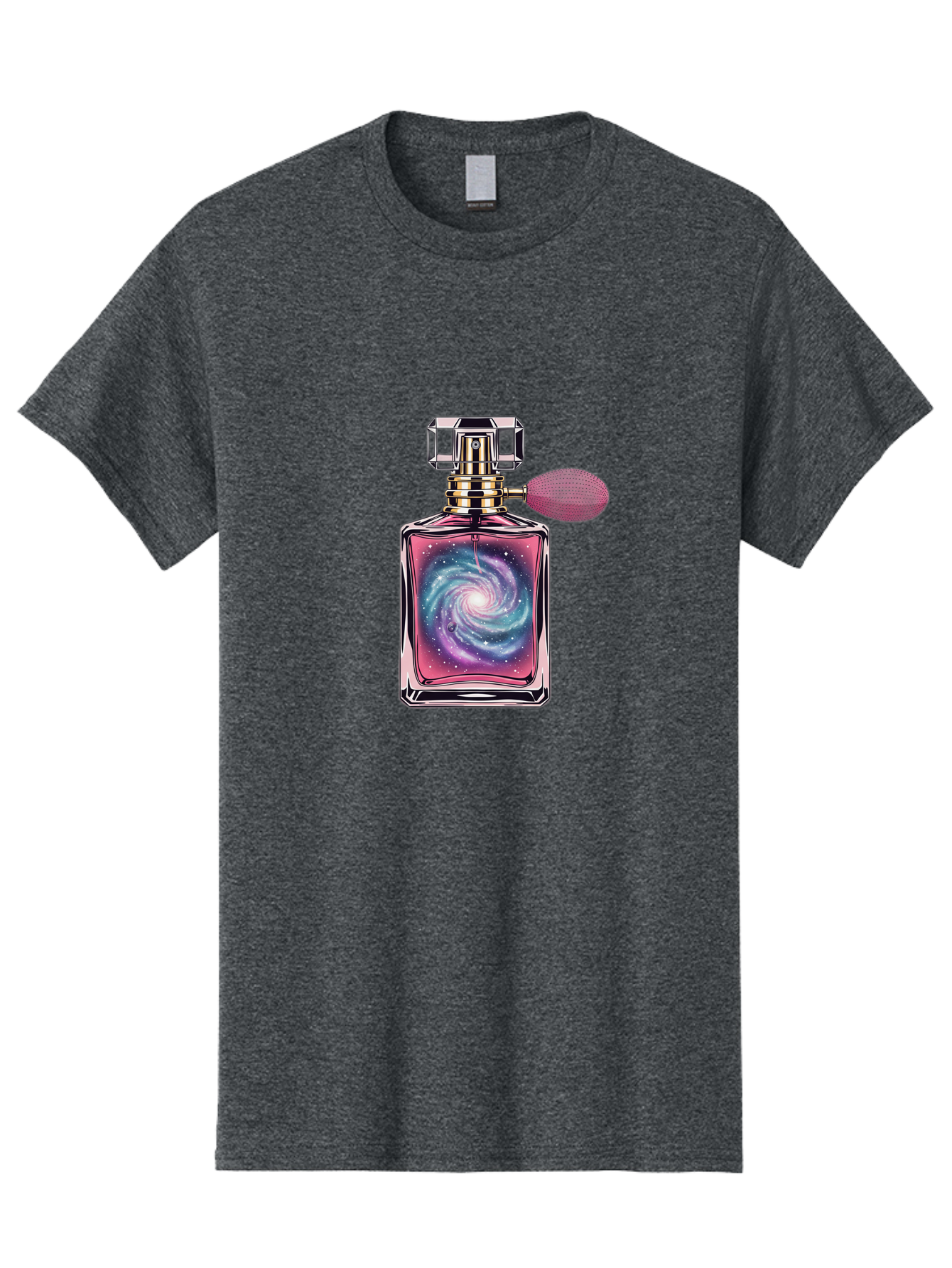 Galaxy-Perfume-Bottle Men'S Graphic Tee, 100% Cotton, Comfortable Casual Summer Wear, Machine Washable, Vintage Camera, Old Camera, Antique Camera, Black Camera, Classic Photography, Photography Equipment, Nostalgic Device, Film Camera, Baj053
