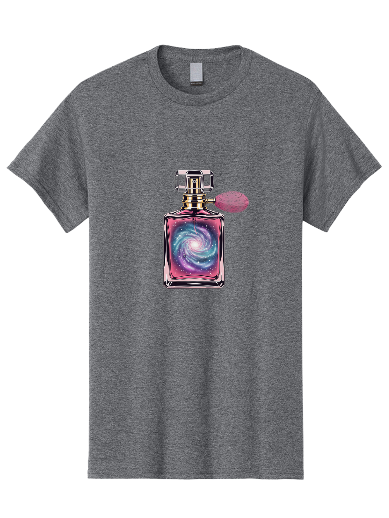 Galaxy-Perfume-Bottle Men'S Graphic Tee, 100% Cotton, Comfortable Casual Summer Wear, Machine Washable, Vintage Camera, Old Camera, Antique Camera, Black Camera, Classic Photography, Photography Equipment, Nostalgic Device, Film Camera, Baj053