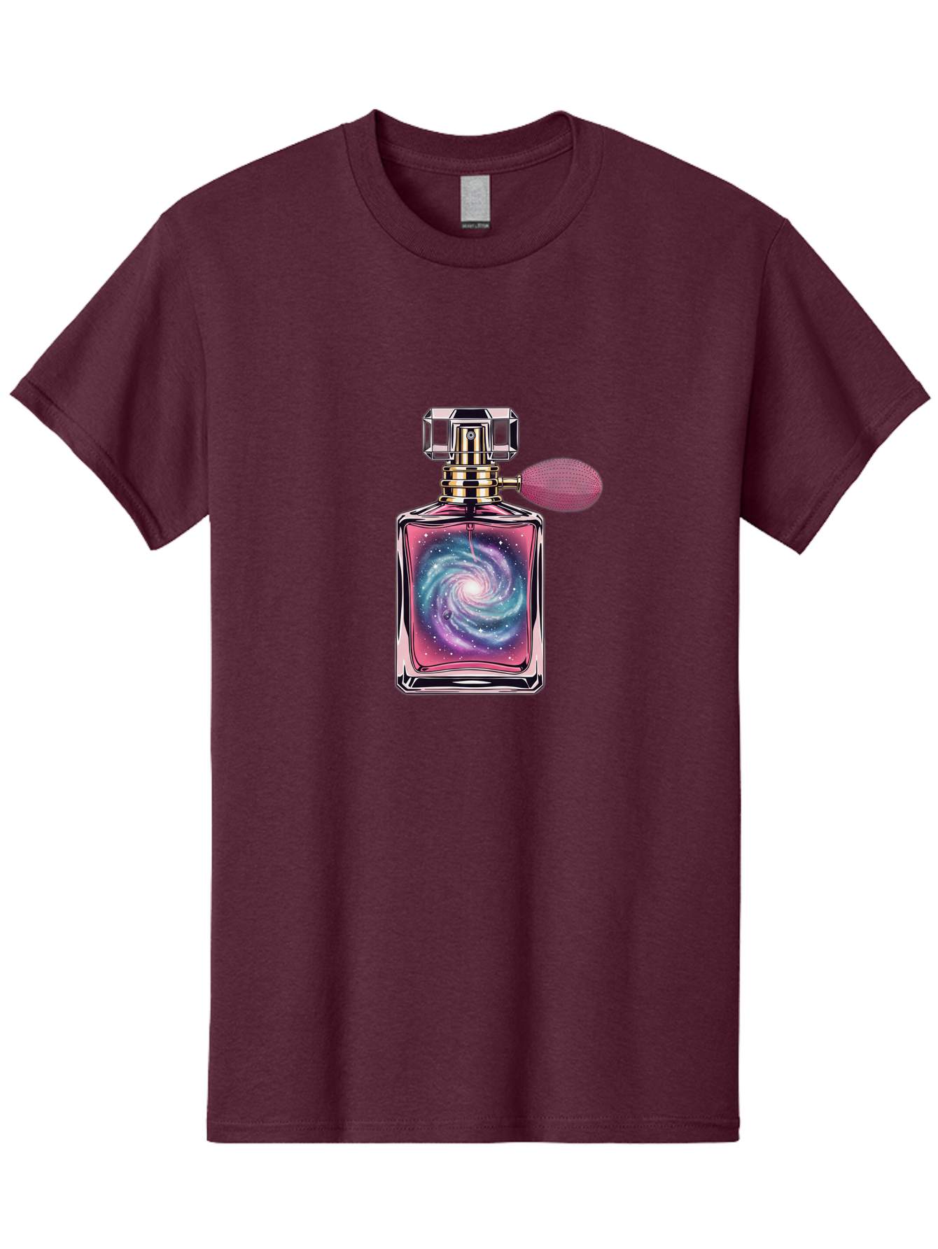 Galaxy-Perfume-Bottle Men'S Graphic Tee, 100% Cotton, Comfortable Casual Summer Wear, Machine Washable, Vintage Camera, Old Camera, Antique Camera, Black Camera, Classic Photography, Photography Equipment, Nostalgic Device, Film Camera, Baj053