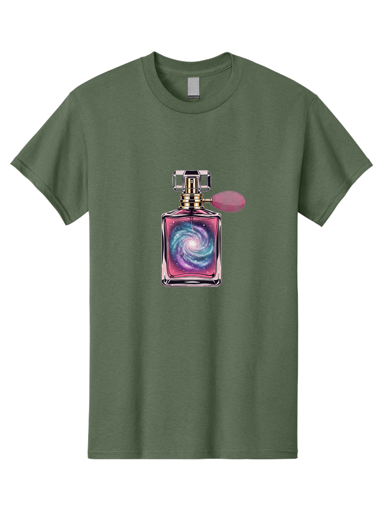 Galaxy-Perfume-Bottle Men'S Graphic Tee, 100% Cotton, Comfortable Casual Summer Wear, Machine Washable, Vintage Camera, Old Camera, Antique Camera, Black Camera, Classic Photography, Photography Equipment, Nostalgic Device, Film Camera, Baj053