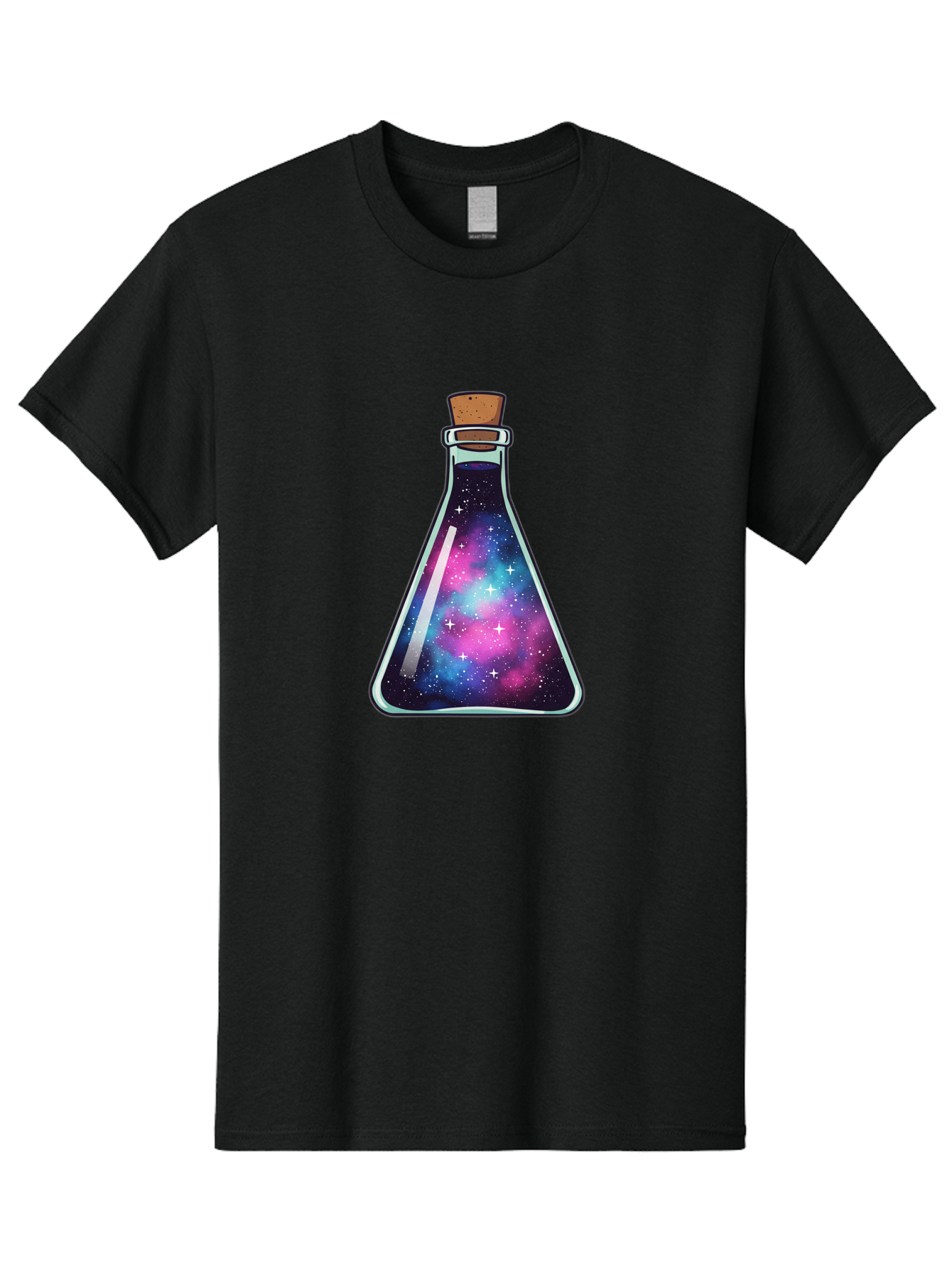 Galaxy-Potion-2 Men'S Graphic Tee, 100% Cotton, Comfortable Casual Summer Wear, Machine Washable, Vintage Camera, Old Camera, Antique Camera, Black Camera, Classic Photography, Photography Equipment, Nostalgic Device, Film Camera, Camera Art Baj056