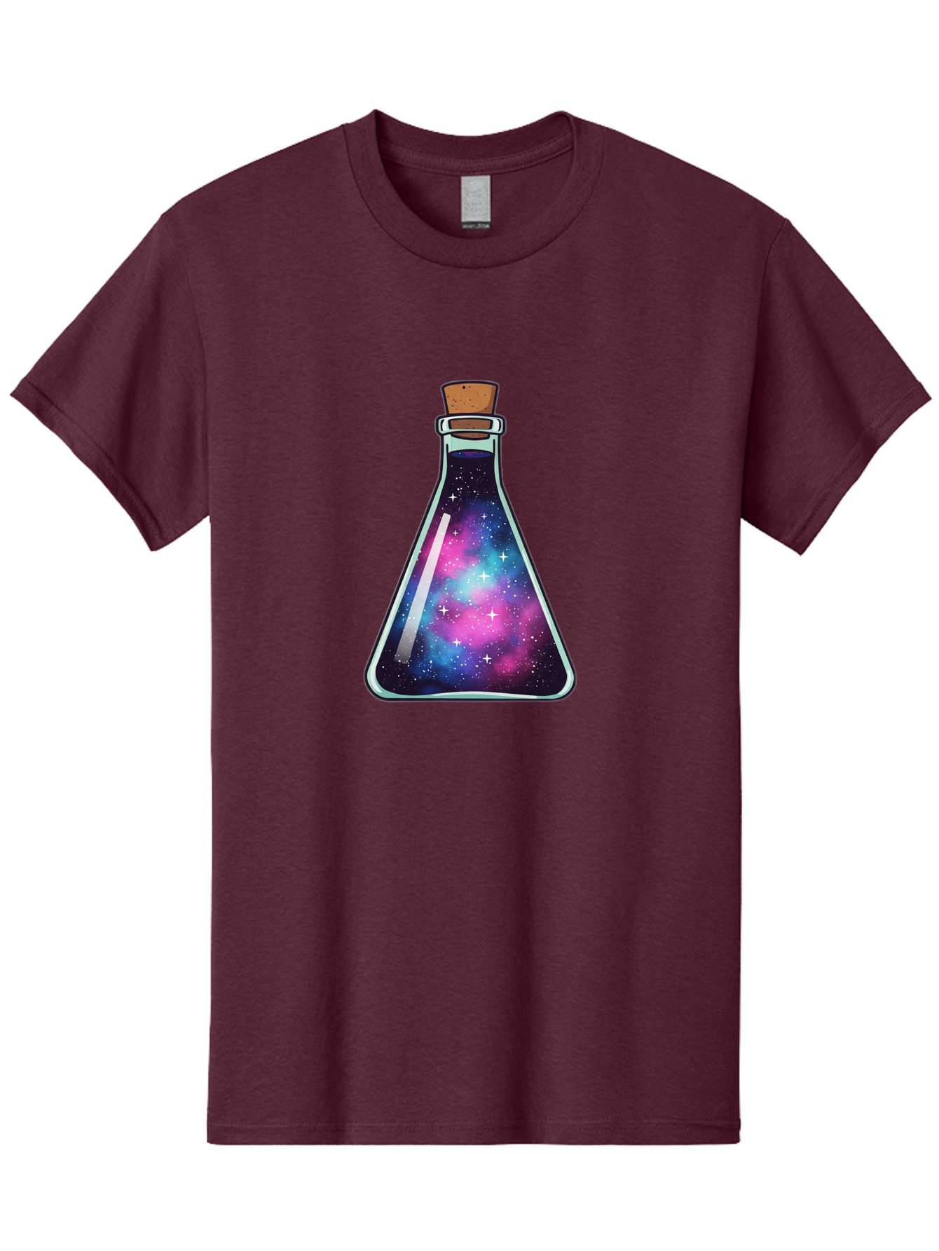 Galaxy-Potion-2 Men'S Graphic Tee, 100% Cotton, Comfortable Casual Summer Wear, Machine Washable, Vintage Camera, Old Camera, Antique Camera, Black Camera, Classic Photography, Photography Equipment, Nostalgic Device, Film Camera, Camera Art Baj056