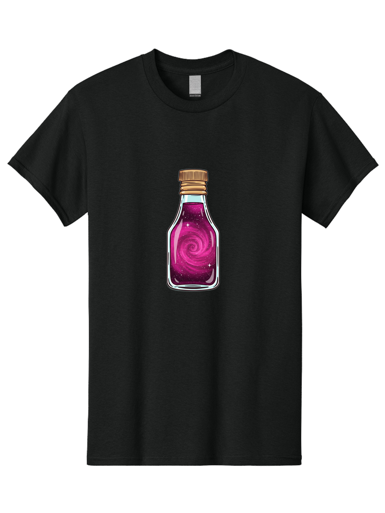Galaxy-Potion-3 Men'S Graphic Tee, 100% Cotton, Comfortable Casual Summer Wear, Machine Washable, Vintage Camera, Old Camera, Antique Camera, Black Camera, Classic Photography, Photography Equipment, Nostalgic Device, Film Camera, Camera Art Baj057