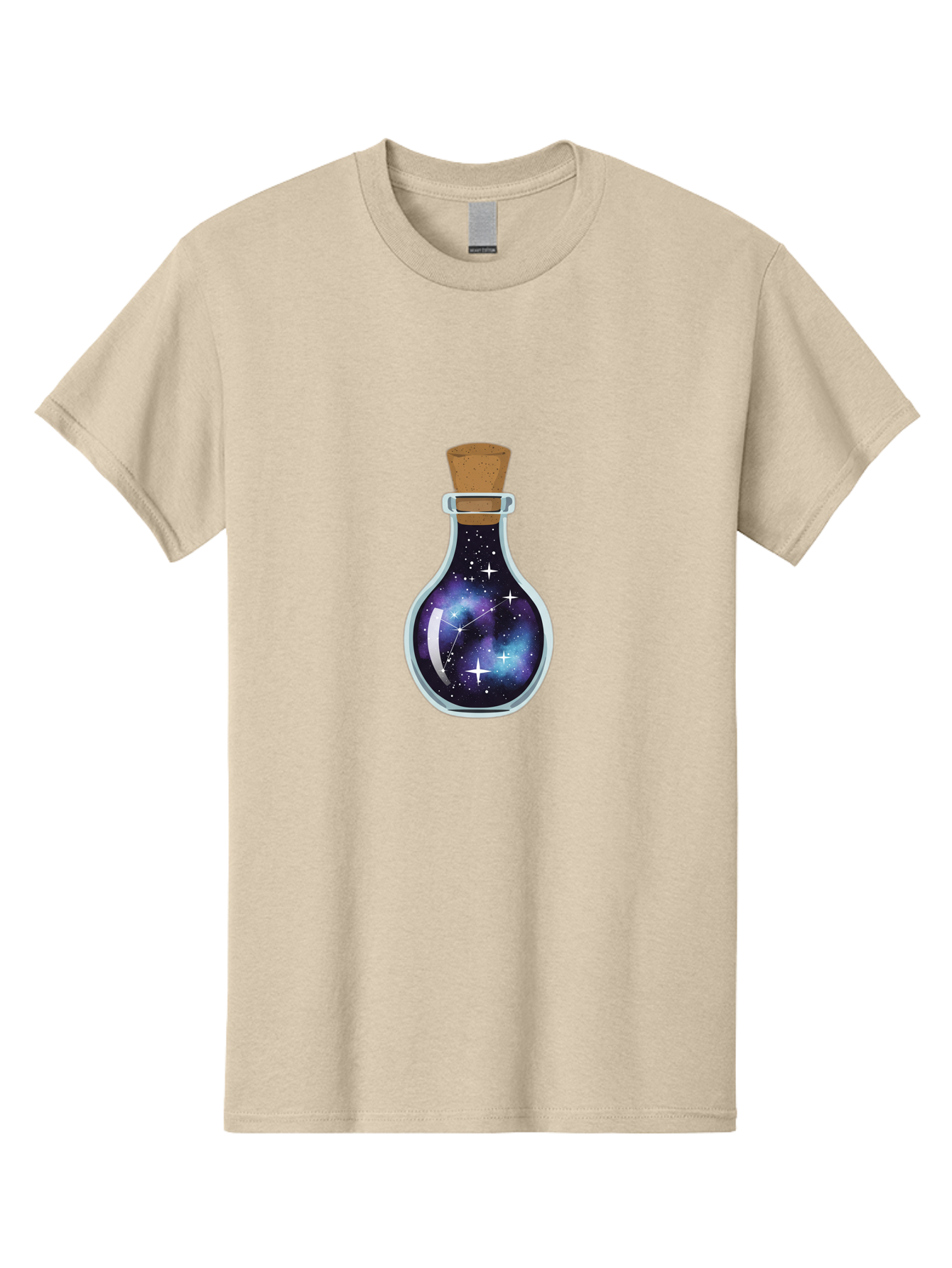 Galaxy-Potion-Bottle-1 Men'S Graphic Tee, 100% Cotton, Comfortable Casual Summer Wear, Machine Washable, Vintage Camera, Old Camera, Antique Camera, Black Camera, Classic Photography, Photography Equipment, Nostalgic Device, Film Camera, Baj058
