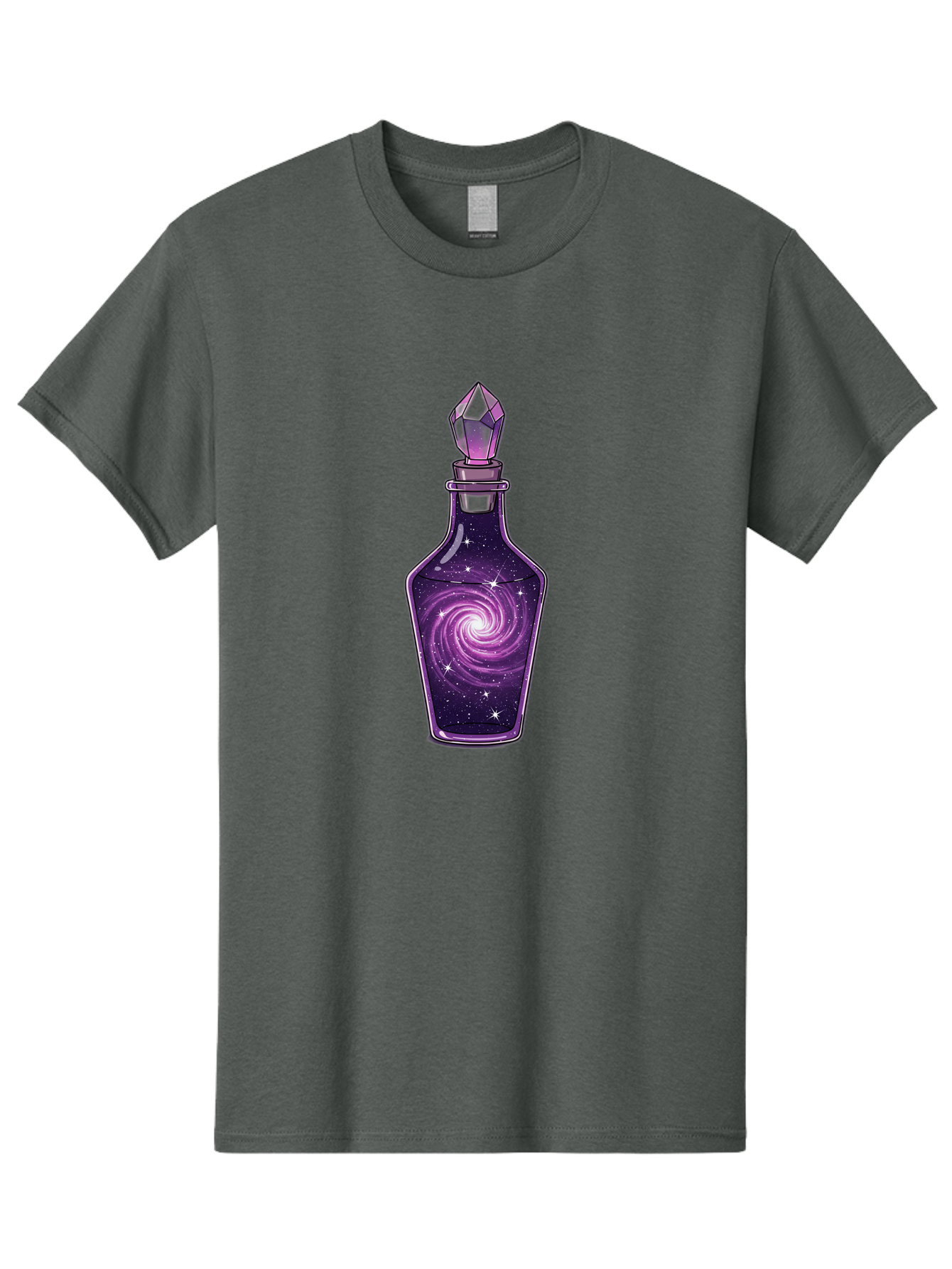 Galaxy-Potion-Bottle-2 Men'S Graphic Tee, 100% Cotton, Comfortable Casual Summer Wear, Machine Washable, Vintage Camera, Old Camera, Antique Camera, Black Camera, Classic Photography, Photography Equipment, Nostalgic Device, Film Camera, Baj059