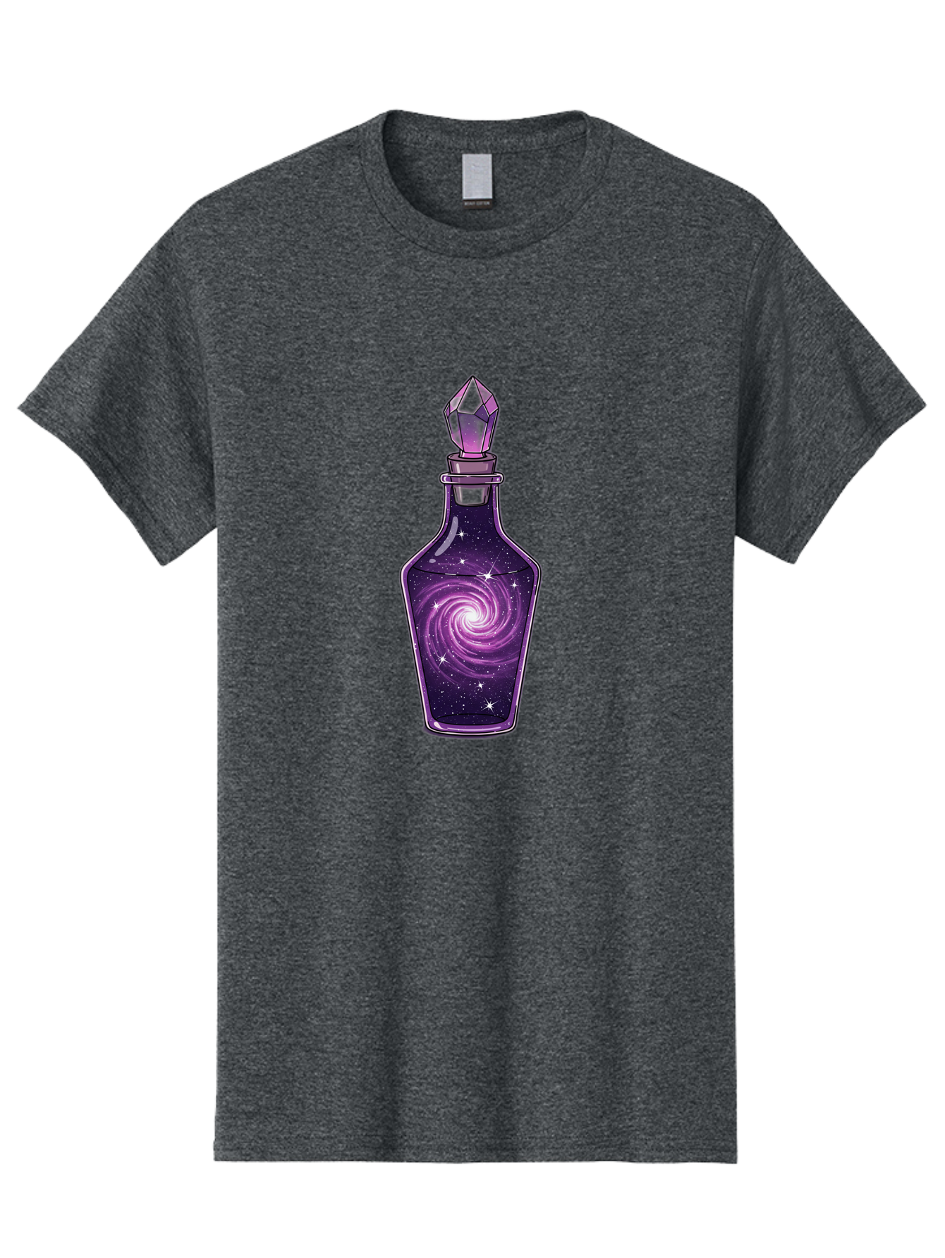 Galaxy-Potion-Bottle-2 Men'S Graphic Tee, 100% Cotton, Comfortable Casual Summer Wear, Machine Washable, Vintage Camera, Old Camera, Antique Camera, Black Camera, Classic Photography, Photography Equipment, Nostalgic Device, Film Camera, Baj059
