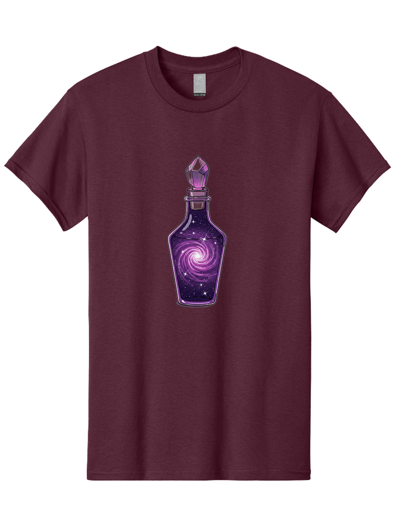 Galaxy-Potion-Bottle-2 Men'S Graphic Tee, 100% Cotton, Comfortable Casual Summer Wear, Machine Washable, Vintage Camera, Old Camera, Antique Camera, Black Camera, Classic Photography, Photography Equipment, Nostalgic Device, Film Camera, Baj059