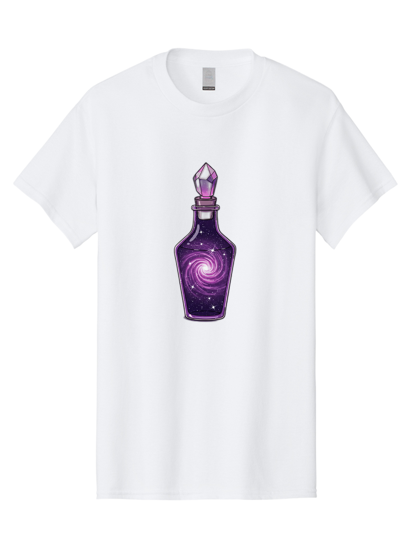 Galaxy-Potion-Bottle-2 Men'S Graphic Tee, 100% Cotton, Comfortable Casual Summer Wear, Machine Washable, Vintage Camera, Old Camera, Antique Camera, Black Camera, Classic Photography, Photography Equipment, Nostalgic Device, Film Camera, Baj059