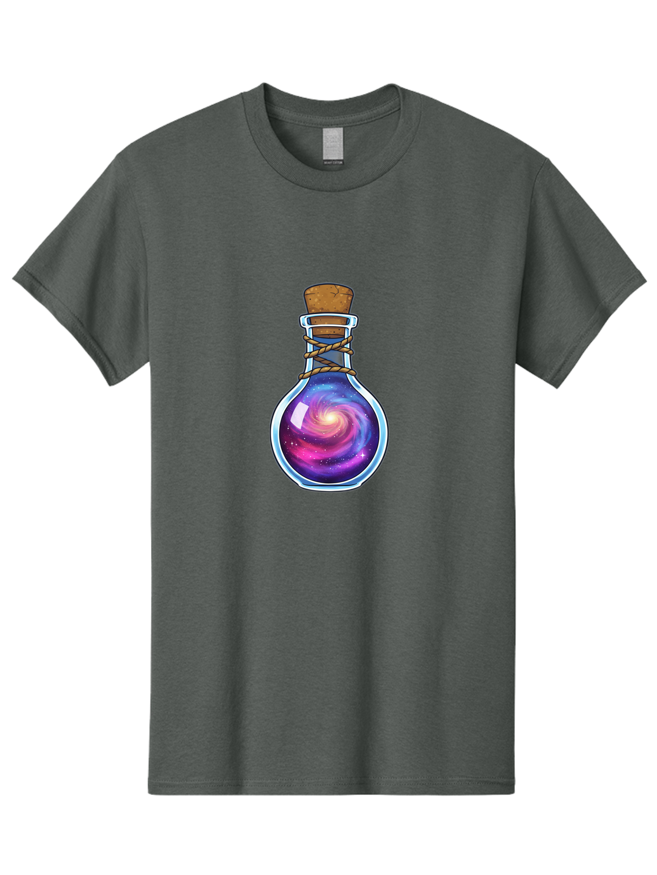 Galaxy-Potion-Bottle-3 Men'S Graphic Tee, 100% Cotton, Comfortable Casual Summer Wear, Machine Washable, Vintage Camera, Old Camera, Antique Camera, Black Camera, Classic Photography, Photography Equipment, Nostalgic Device, Film Camera, Baj060
