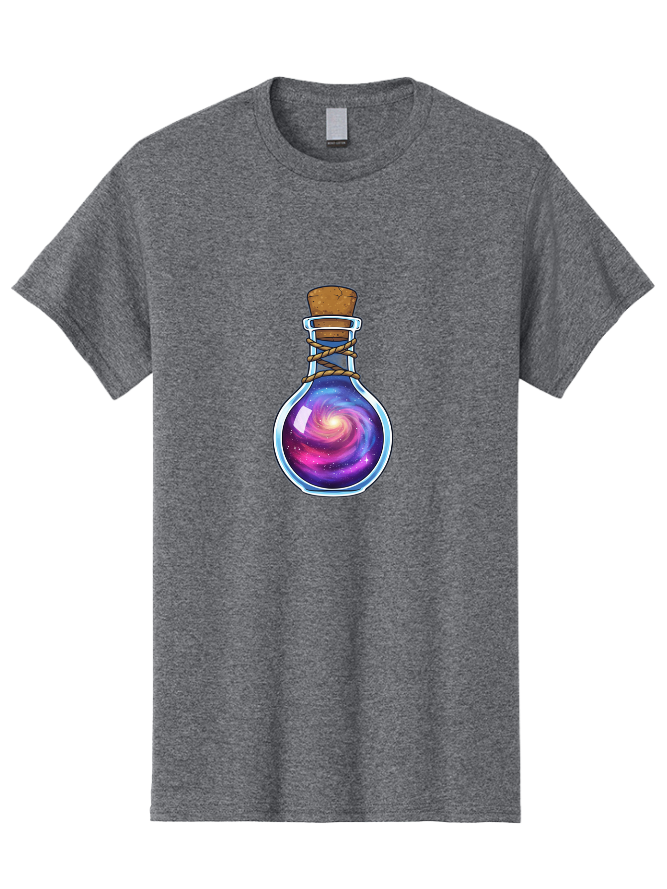 Galaxy-Potion-Bottle-3 Men'S Graphic Tee, 100% Cotton, Comfortable Casual Summer Wear, Machine Washable, Vintage Camera, Old Camera, Antique Camera, Black Camera, Classic Photography, Photography Equipment, Nostalgic Device, Film Camera, Baj060