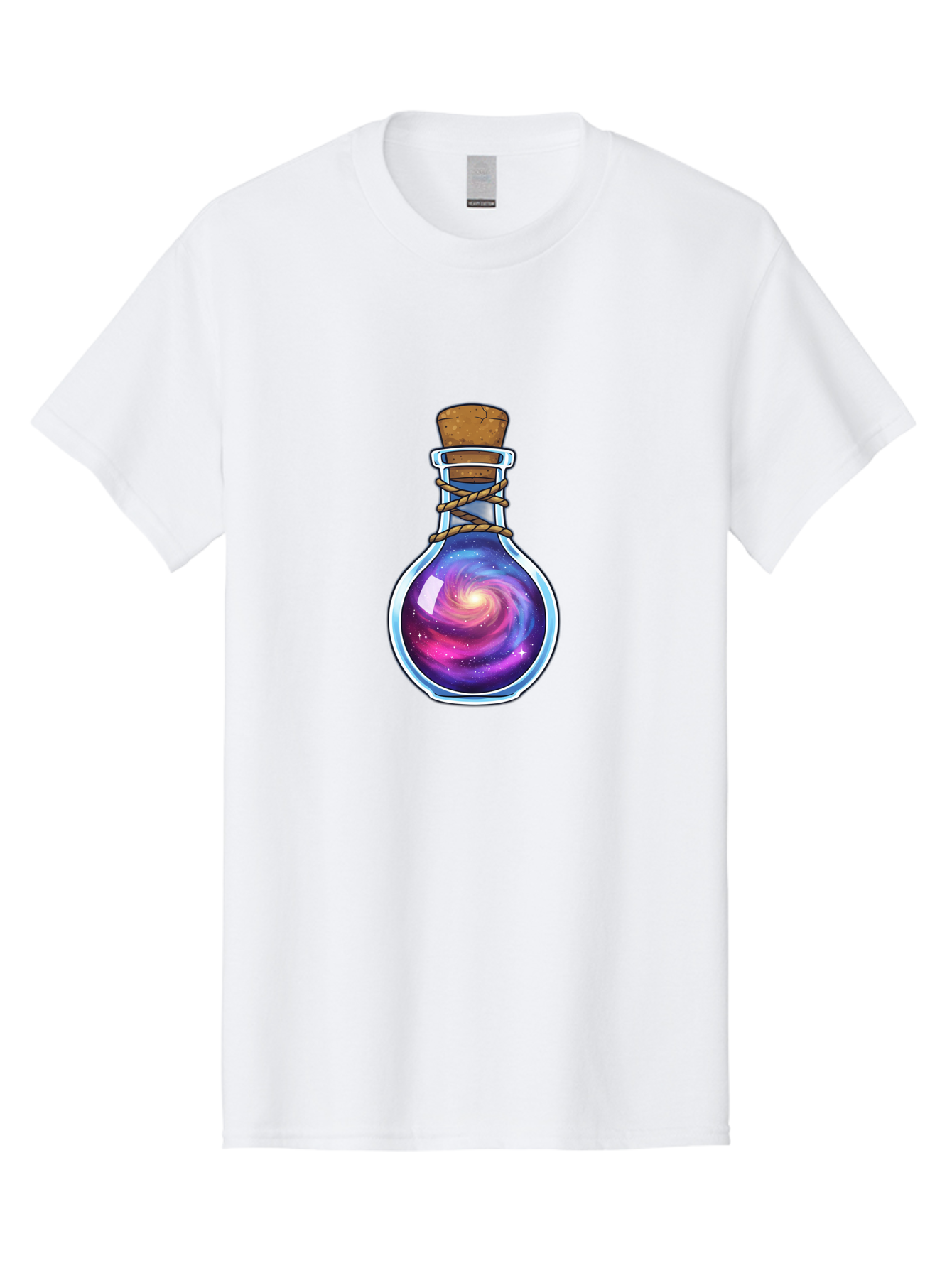 Galaxy-Potion-Bottle-3 Men'S Graphic Tee, 100% Cotton, Comfortable Casual Summer Wear, Machine Washable, Vintage Camera, Old Camera, Antique Camera, Black Camera, Classic Photography, Photography Equipment, Nostalgic Device, Film Camera, Baj060