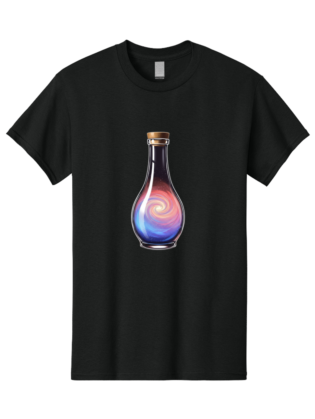 Galaxy-Potion-Bottle Men'S Graphic Tee, 100% Cotton, Comfortable Casual Summer Wear, Machine Washable, Vintage Camera, Old Camera, Antique Camera, Black Camera, Classic Photography, Photography Equipment, Nostalgic Device, Film Camera, Baj061