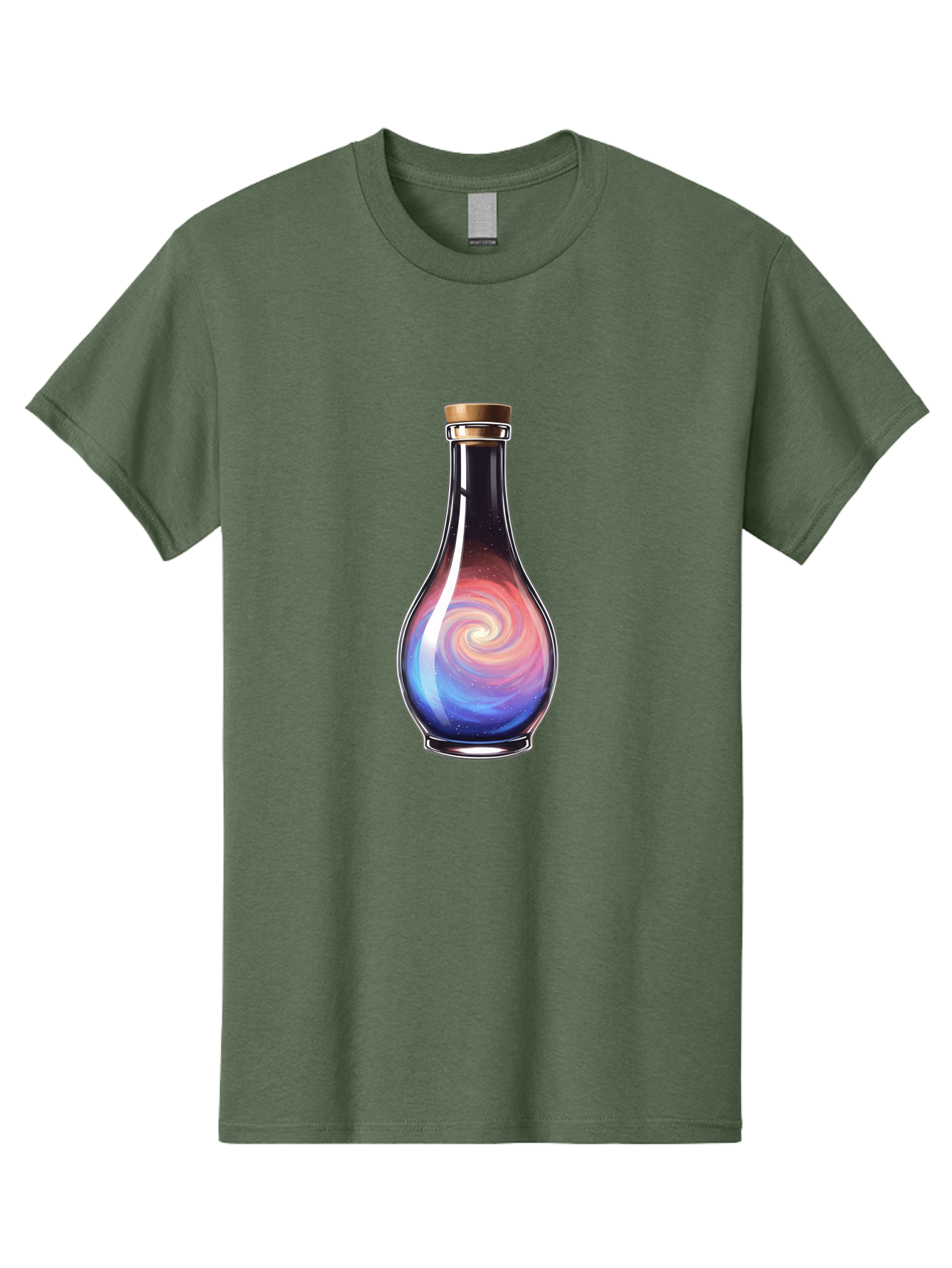 Galaxy-Potion-Bottle Men'S Graphic Tee, 100% Cotton, Comfortable Casual Summer Wear, Machine Washable, Vintage Camera, Old Camera, Antique Camera, Black Camera, Classic Photography, Photography Equipment, Nostalgic Device, Film Camera, Baj061