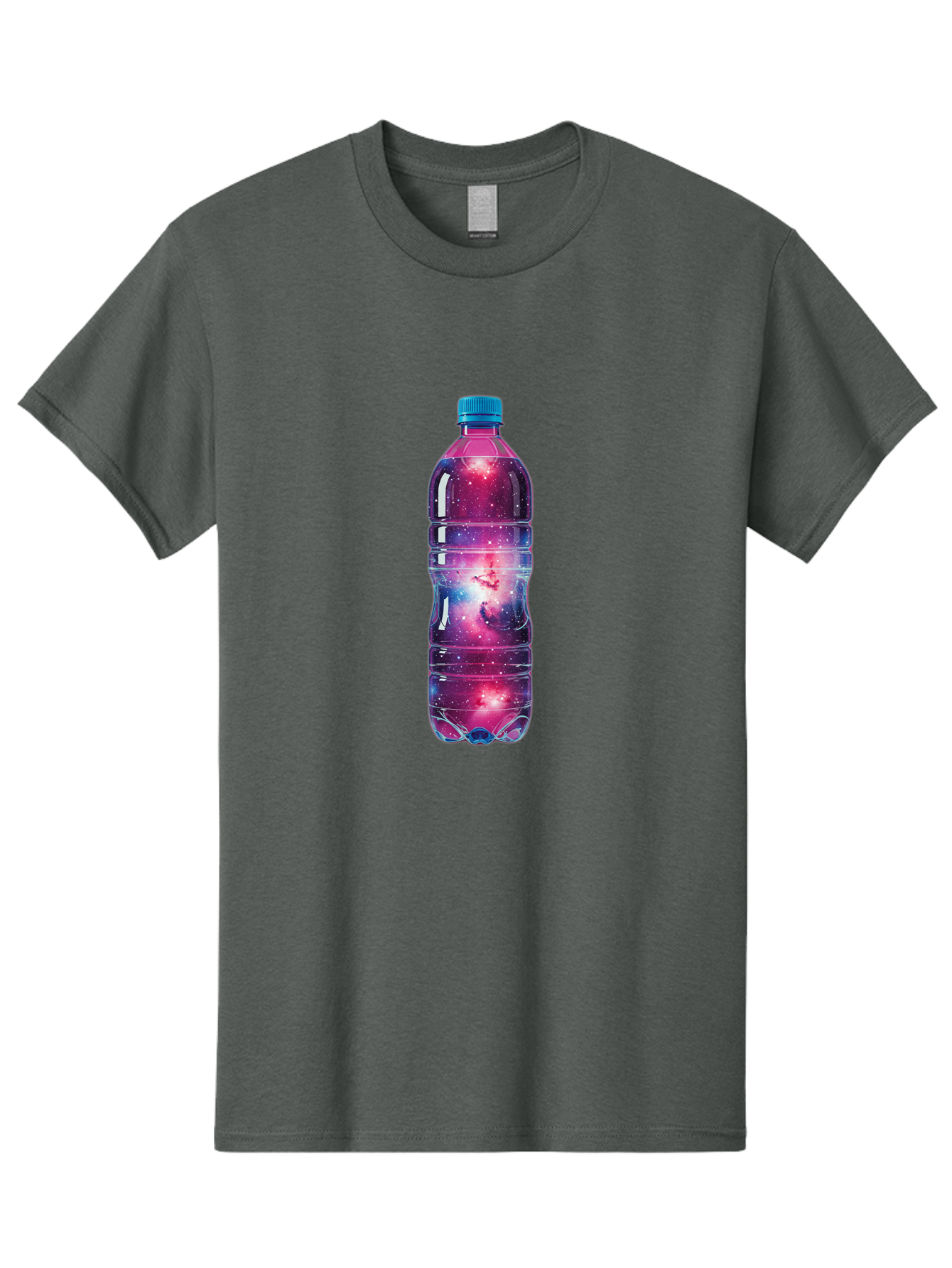 Galaxy-Water-Bottle Men'S Graphic Tee, 100% Cotton, Comfortable Casual Summer Wear, Machine Washable, Vintage Camera, Old Camera, Antique Camera, Black Camera, Classic Photography, Photography Equipment, Nostalgic Device, Film Camera, Baj064