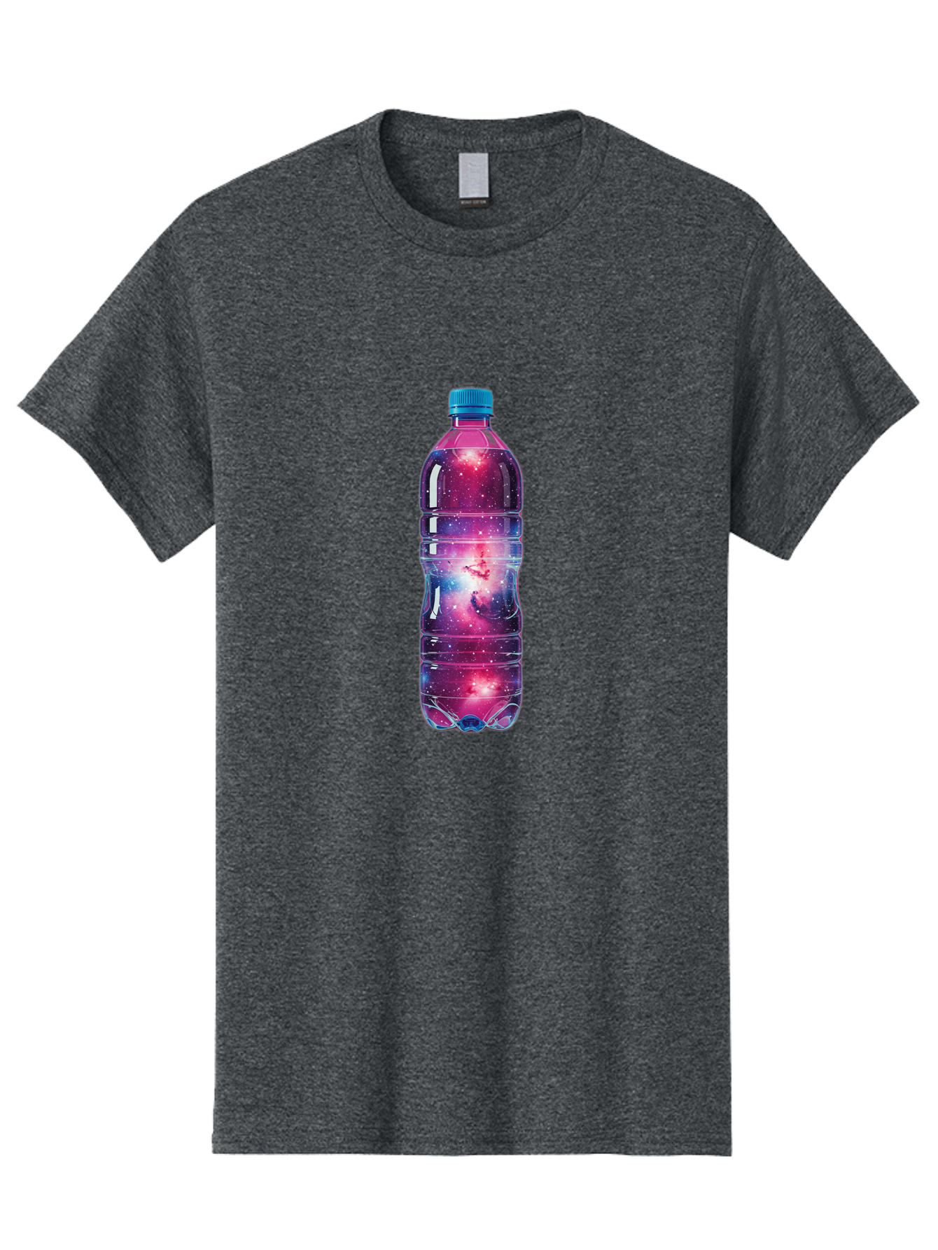 Galaxy-Water-Bottle Men'S Graphic Tee, 100% Cotton, Comfortable Casual Summer Wear, Machine Washable, Vintage Camera, Old Camera, Antique Camera, Black Camera, Classic Photography, Photography Equipment, Nostalgic Device, Film Camera, Baj064