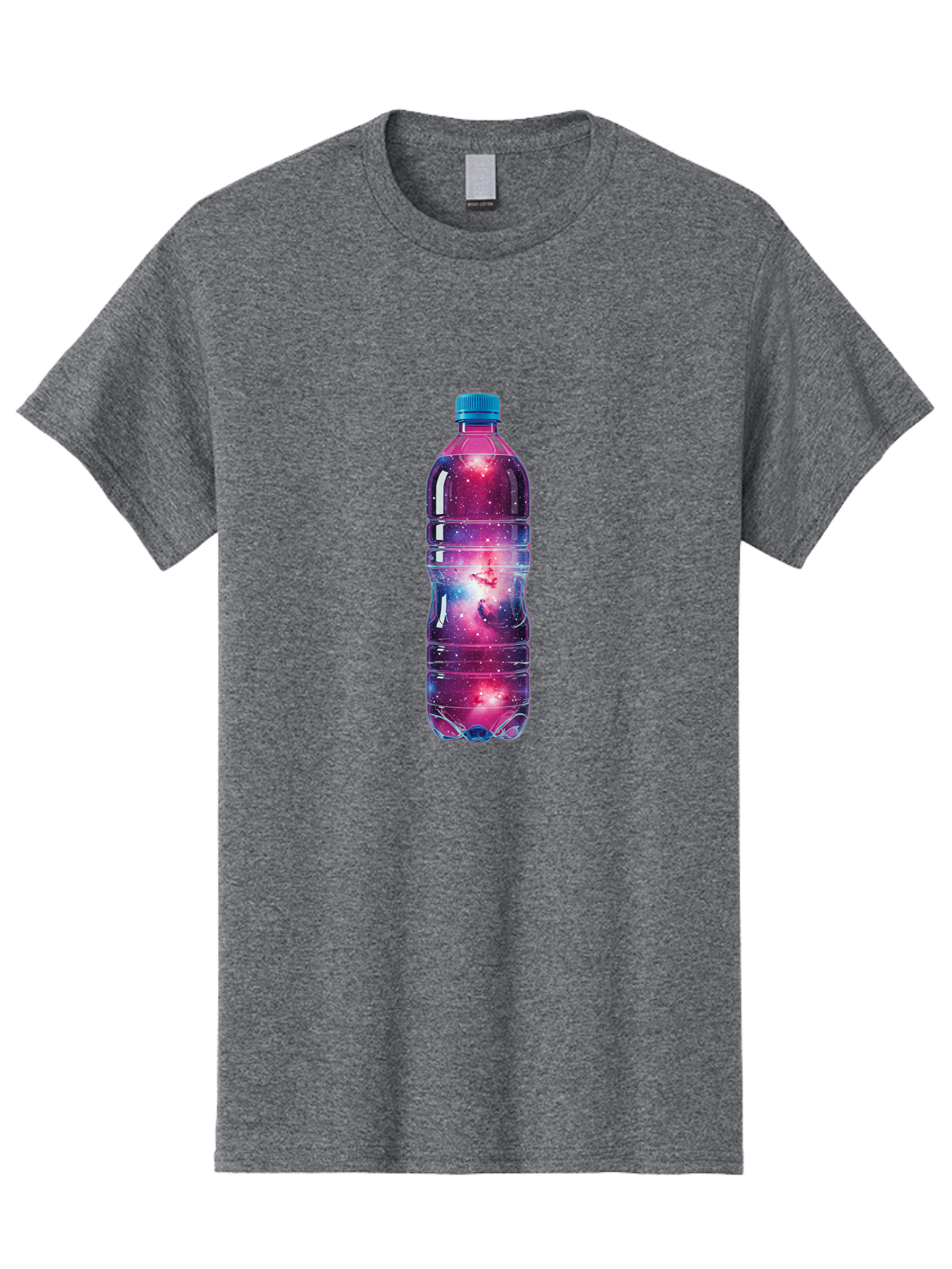 Galaxy-Water-Bottle Men'S Graphic Tee, 100% Cotton, Comfortable Casual Summer Wear, Machine Washable, Vintage Camera, Old Camera, Antique Camera, Black Camera, Classic Photography, Photography Equipment, Nostalgic Device, Film Camera, Baj064