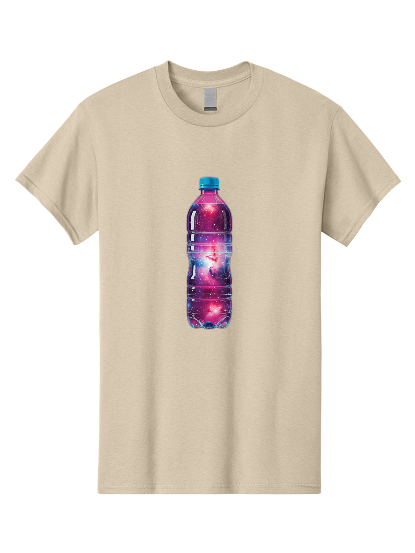 Galaxy-Water-Bottle Men'S Graphic Tee, 100% Cotton, Comfortable Casual Summer Wear, Machine Washable, Vintage Camera, Old Camera, Antique Camera, Black Camera, Classic Photography, Photography Equipment, Nostalgic Device, Film Camera, Baj064