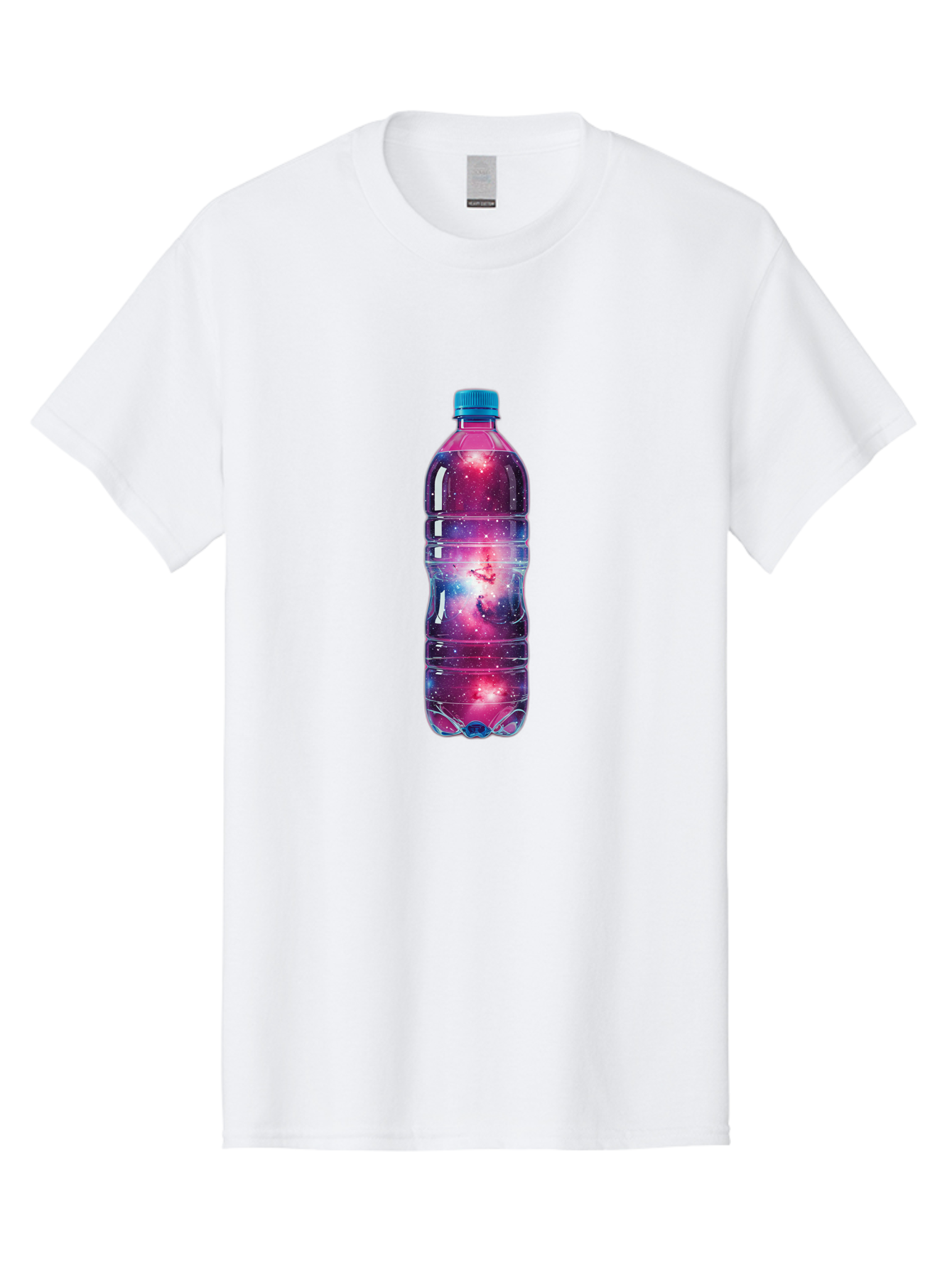Galaxy-Water-Bottle Men'S Graphic Tee, 100% Cotton, Comfortable Casual Summer Wear, Machine Washable, Vintage Camera, Old Camera, Antique Camera, Black Camera, Classic Photography, Photography Equipment, Nostalgic Device, Film Camera, Baj064