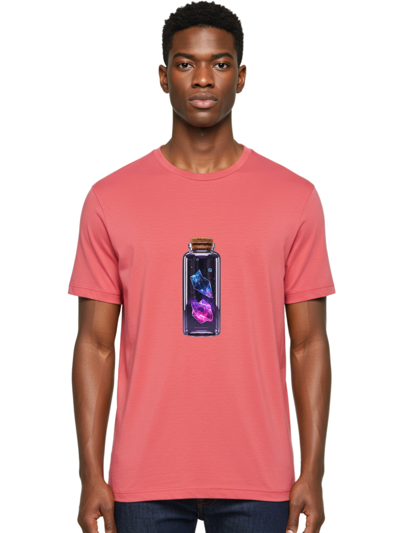 Gemstones-In-Bottle Men'S Graphic Tee, 100% Cotton, Comfortable Casual Summer Wear, Machine Washable, Vintage Camera, Old Camera, Antique Camera, Black Camera, Classic Photography, Photography Equipment, Nostalgic Device, Film Camera, Baj066