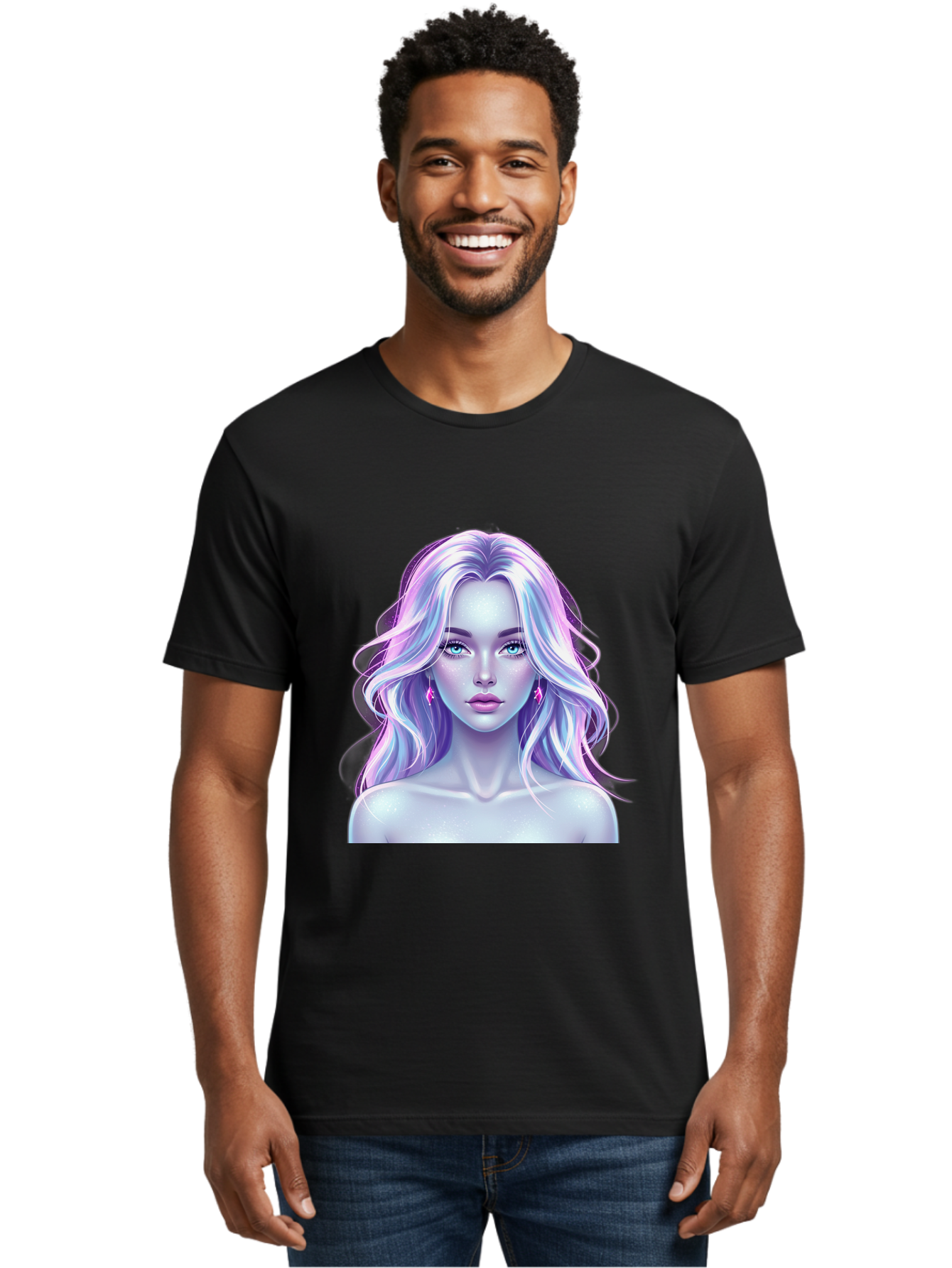 Girl-With-Pastel-Hair Men'S Graphic Tee, 100% Cotton, Comfortable Casual Summer Wear, Machine Washable, Vintage Camera, Old Camera, Antique Camera, Black Camera, Classic Photography, Photography Equipment, Nostalgic Device, Film Camera, Baj068