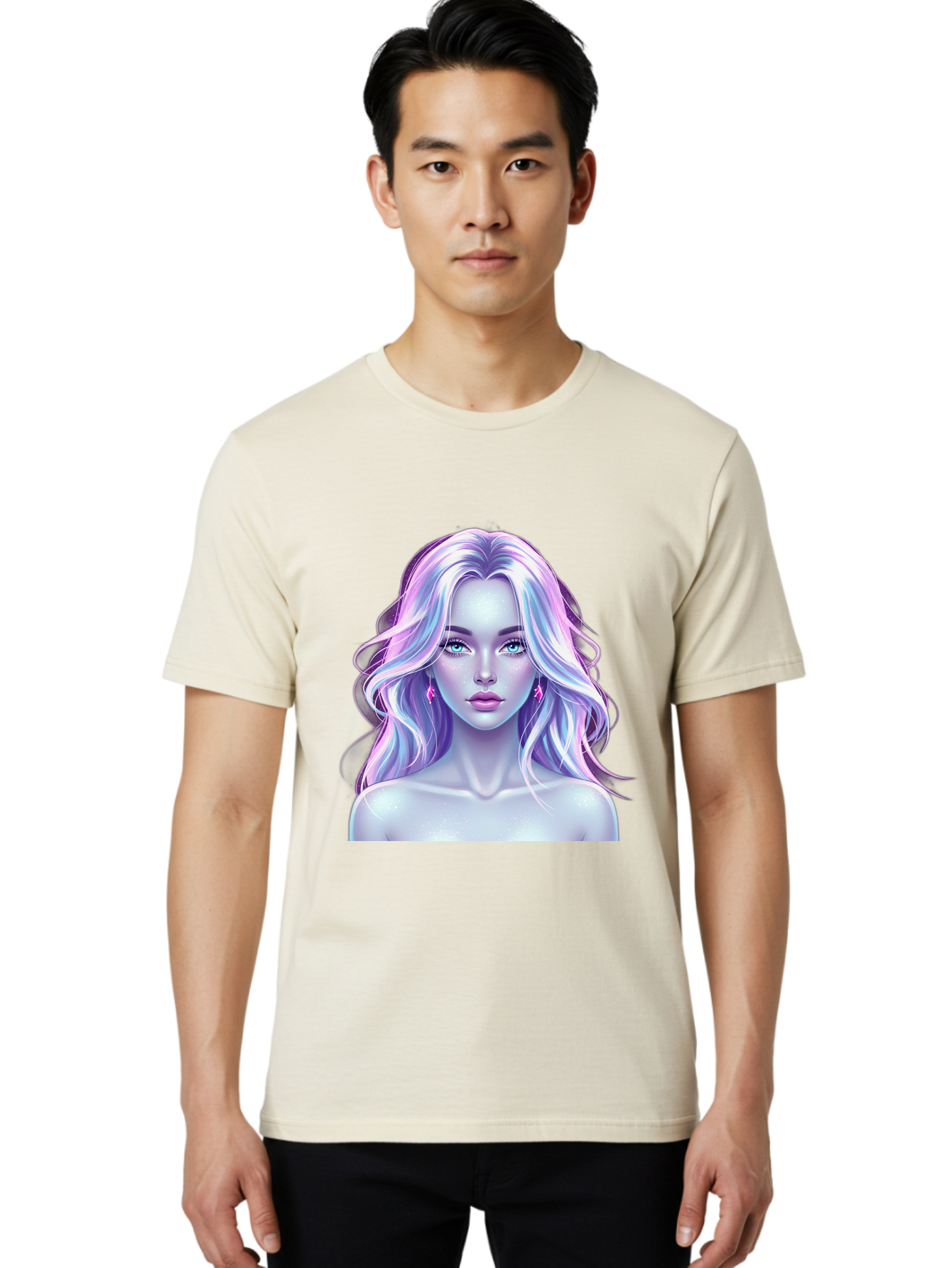 Girl-With-Pastel-Hair Men'S Graphic Tee, 100% Cotton, Comfortable Casual Summer Wear, Machine Washable, Vintage Camera, Old Camera, Antique Camera, Black Camera, Classic Photography, Photography Equipment, Nostalgic Device, Film Camera, Baj068
