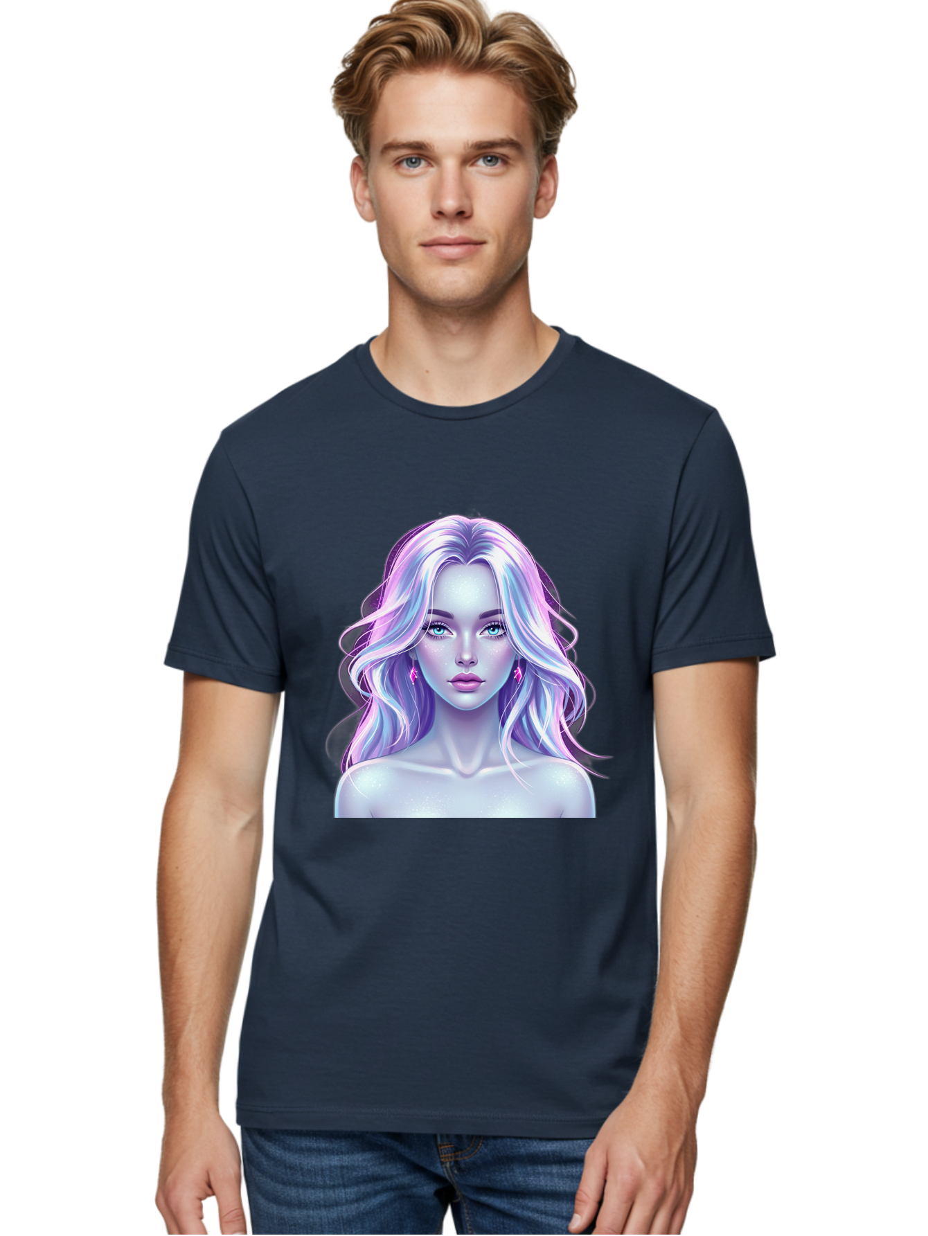 Girl-With-Pastel-Hair Men'S Graphic Tee, 100% Cotton, Comfortable Casual Summer Wear, Machine Washable, Vintage Camera, Old Camera, Antique Camera, Black Camera, Classic Photography, Photography Equipment, Nostalgic Device, Film Camera, Baj068