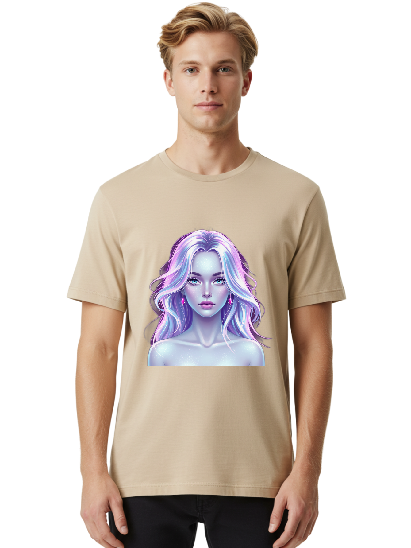Girl-With-Pastel-Hair Men'S Graphic Tee, 100% Cotton, Comfortable Casual Summer Wear, Machine Washable, Vintage Camera, Old Camera, Antique Camera, Black Camera, Classic Photography, Photography Equipment, Nostalgic Device, Film Camera, Baj068