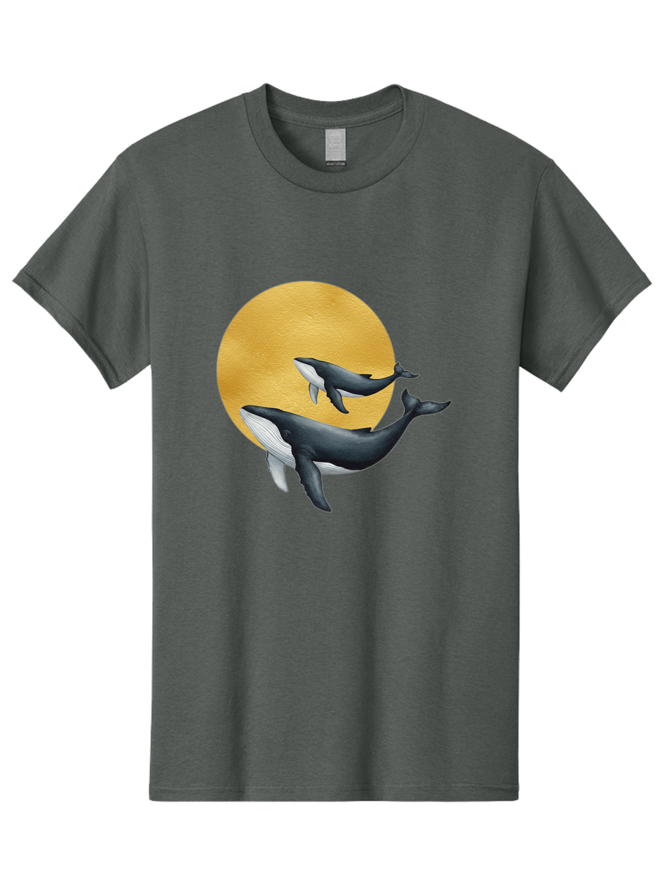 Gold-Moon-Whales Men'S Graphic Tee, 100% Cotton, Comfortable Casual Summer Wear, Machine Washable, Vintage Camera, Old Camera, Antique Camera, Black Camera, Classic Photography, Photography Equipment, Nostalgic Device, Film Camera, Camera Art Baj069