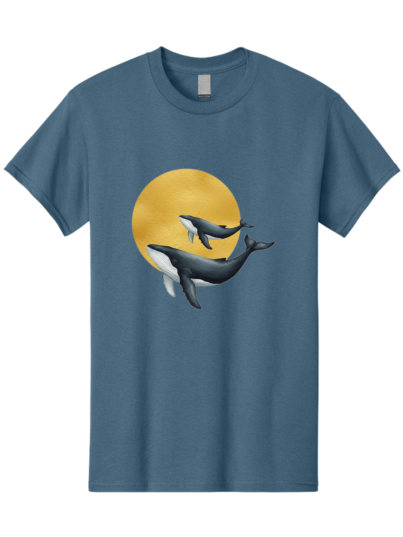 Gold-Moon-Whales Men'S Graphic Tee, 100% Cotton, Comfortable Casual Summer Wear, Machine Washable, Vintage Camera, Old Camera, Antique Camera, Black Camera, Classic Photography, Photography Equipment, Nostalgic Device, Film Camera, Camera Art Baj069