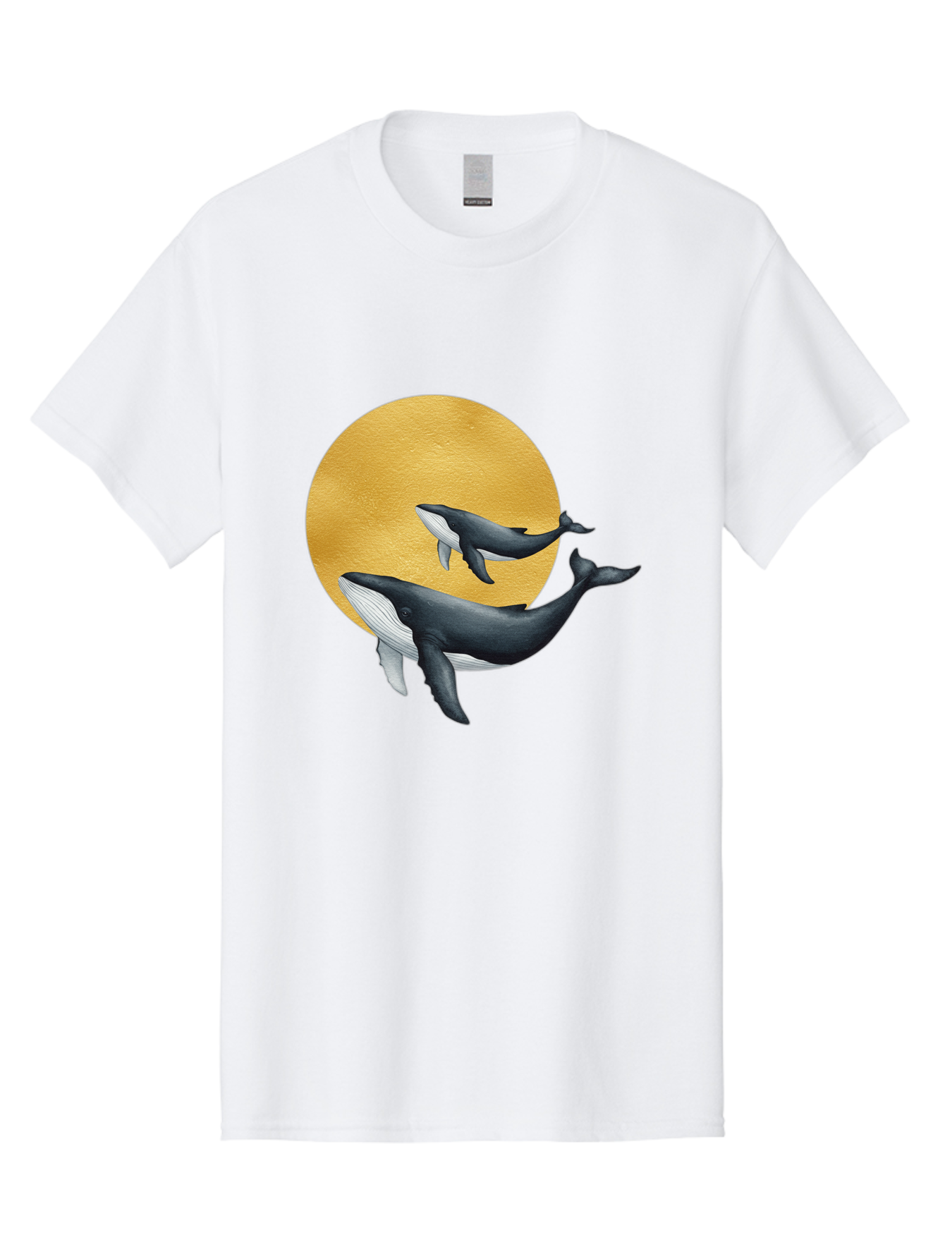 Gold-Moon-Whales Men'S Graphic Tee, 100% Cotton, Comfortable Casual Summer Wear, Machine Washable, Vintage Camera, Old Camera, Antique Camera, Black Camera, Classic Photography, Photography Equipment, Nostalgic Device, Film Camera, Camera Art Baj069