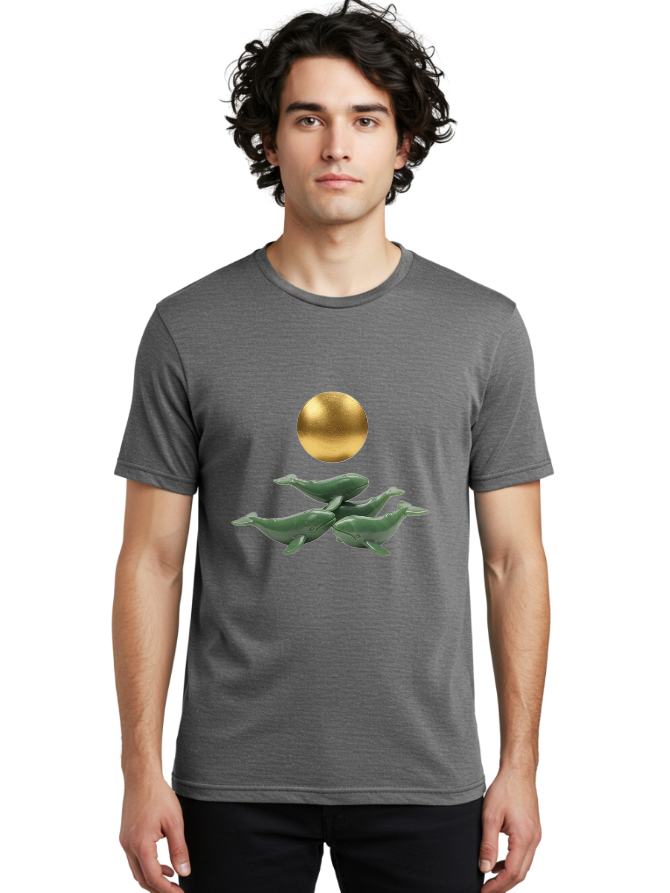 Gold-Sphere-And-Whales Men'S Graphic Tee, 100% Cotton, Comfortable Casual Summer Wear, Machine Washable, Vintage Camera, Old Camera, Antique Camera, Black Camera, Classic Photography, Photography Equipment, Nostalgic Device, Film Camera, Baj070