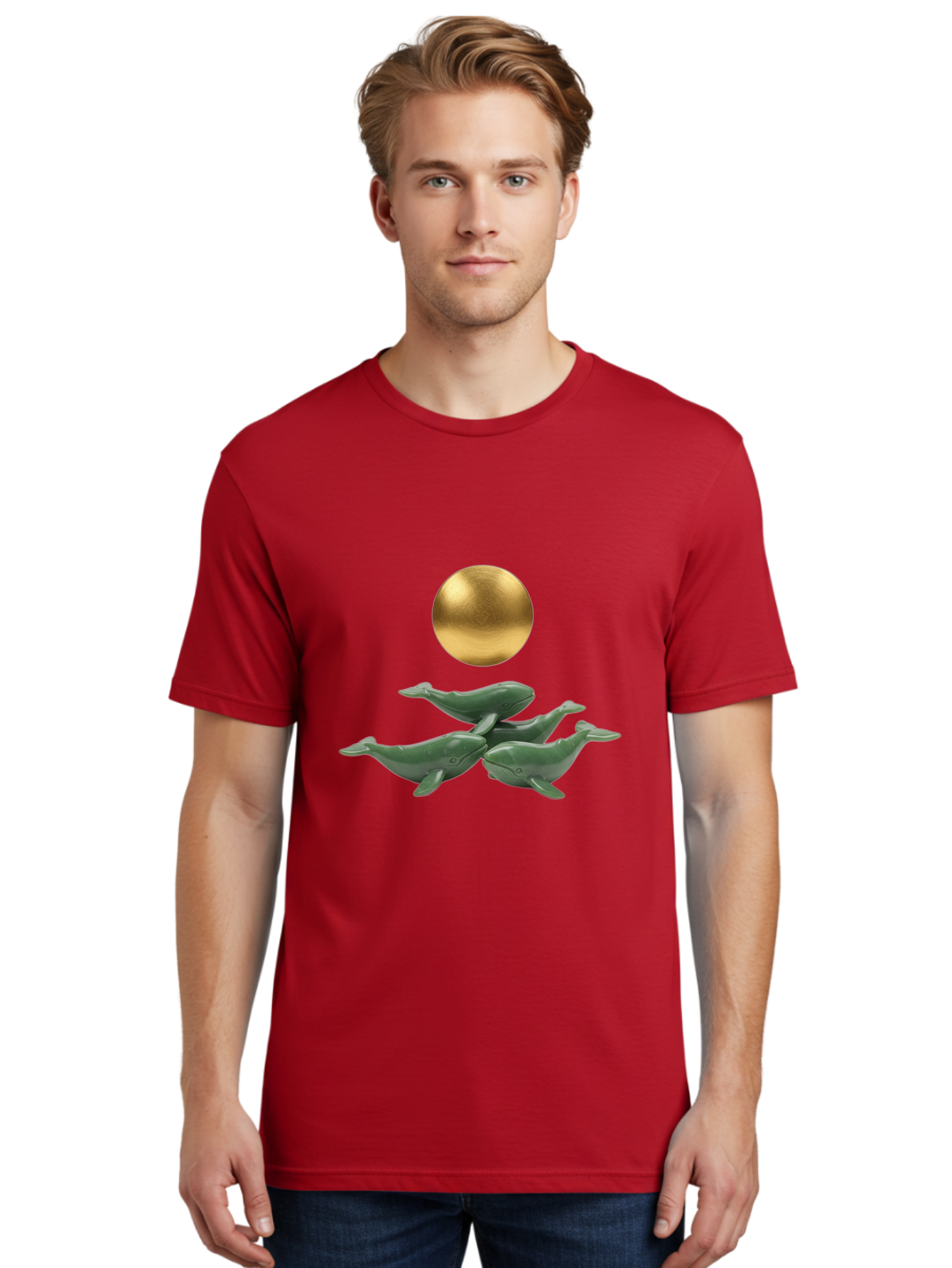 Gold-Sphere-And-Whales Men'S Graphic Tee, 100% Cotton, Comfortable Casual Summer Wear, Machine Washable, Vintage Camera, Old Camera, Antique Camera, Black Camera, Classic Photography, Photography Equipment, Nostalgic Device, Film Camera, Baj070