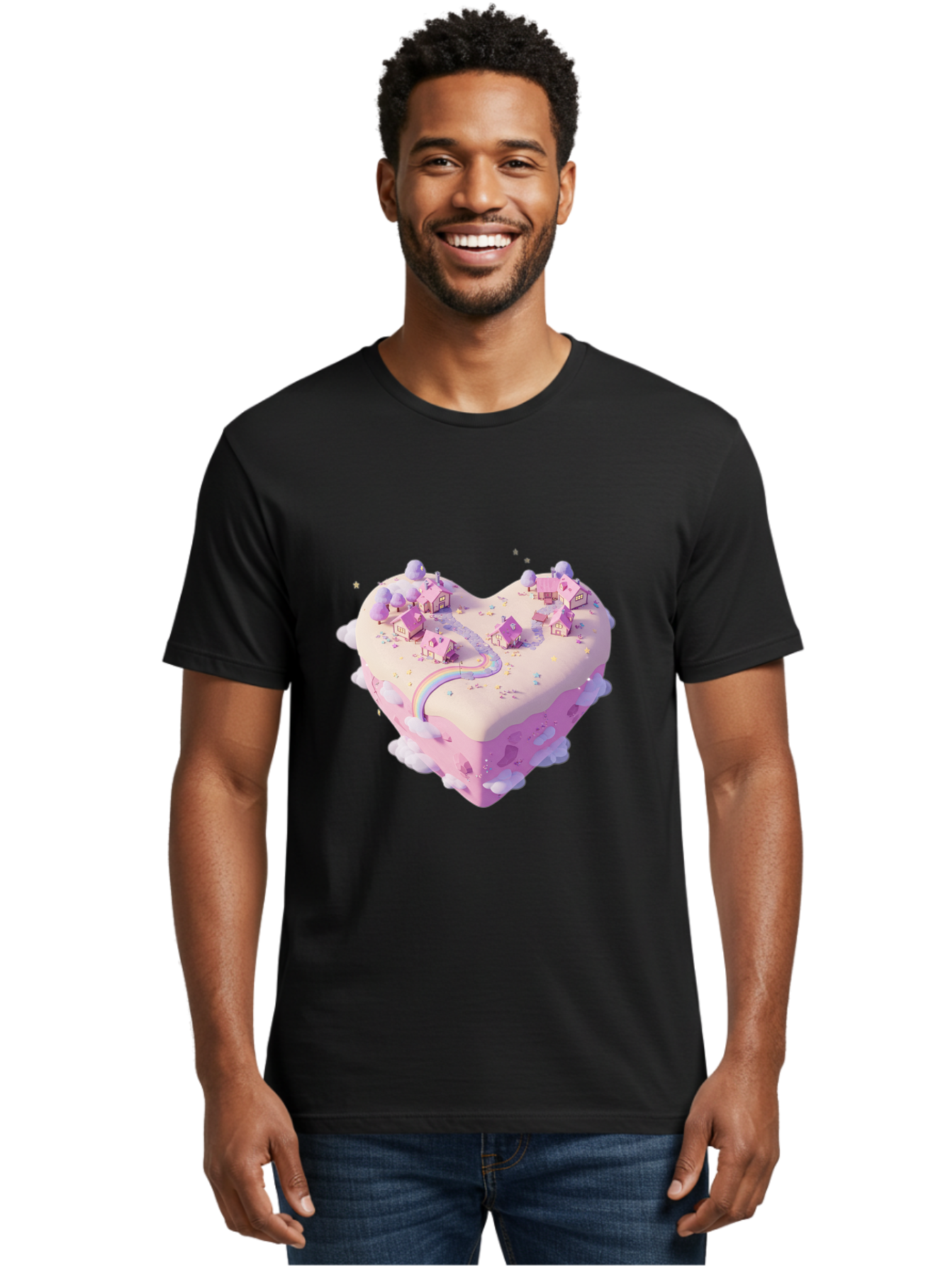 Heart-Shaped-Land Men'S Graphic Tee, 100% Cotton, Comfortable Casual Summer Wear, Machine Washable, Vintage Camera, Old Camera, Antique Camera, Black Camera, Classic Photography, Photography Equipment, Nostalgic Device, Film Camera, Camera Art Baj074