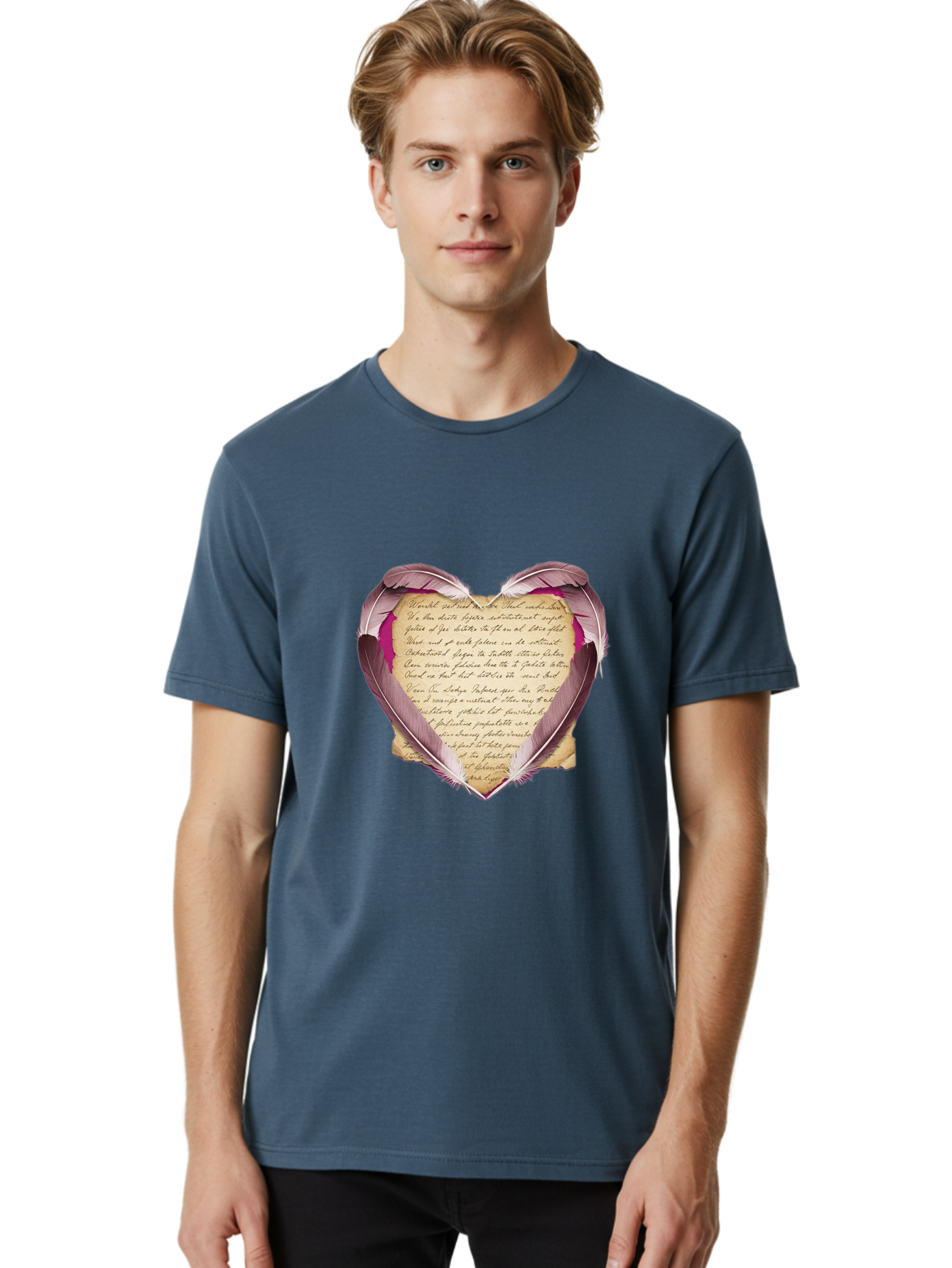Heart-Shaped-Letter Men'S Graphic Tee, 100% Cotton, Comfortable Casual Summer Wear, Machine Washable, Vintage Camera, Old Camera, Antique Camera, Black Camera, Classic Photography, Photography Equipment, Nostalgic Device, Film Camera, Baj075
