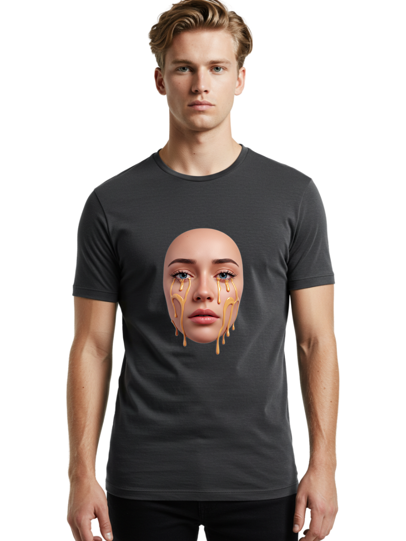 Honey-Tears Men'S Graphic Tee, 100% Cotton, Comfortable Casual Summer Wear, Machine Washable, Vintage Camera, Old Camera, Antique Camera, Black Camera, Classic Photography, Photography Equipment, Nostalgic Device, Film Camera, Camera Art Baj078