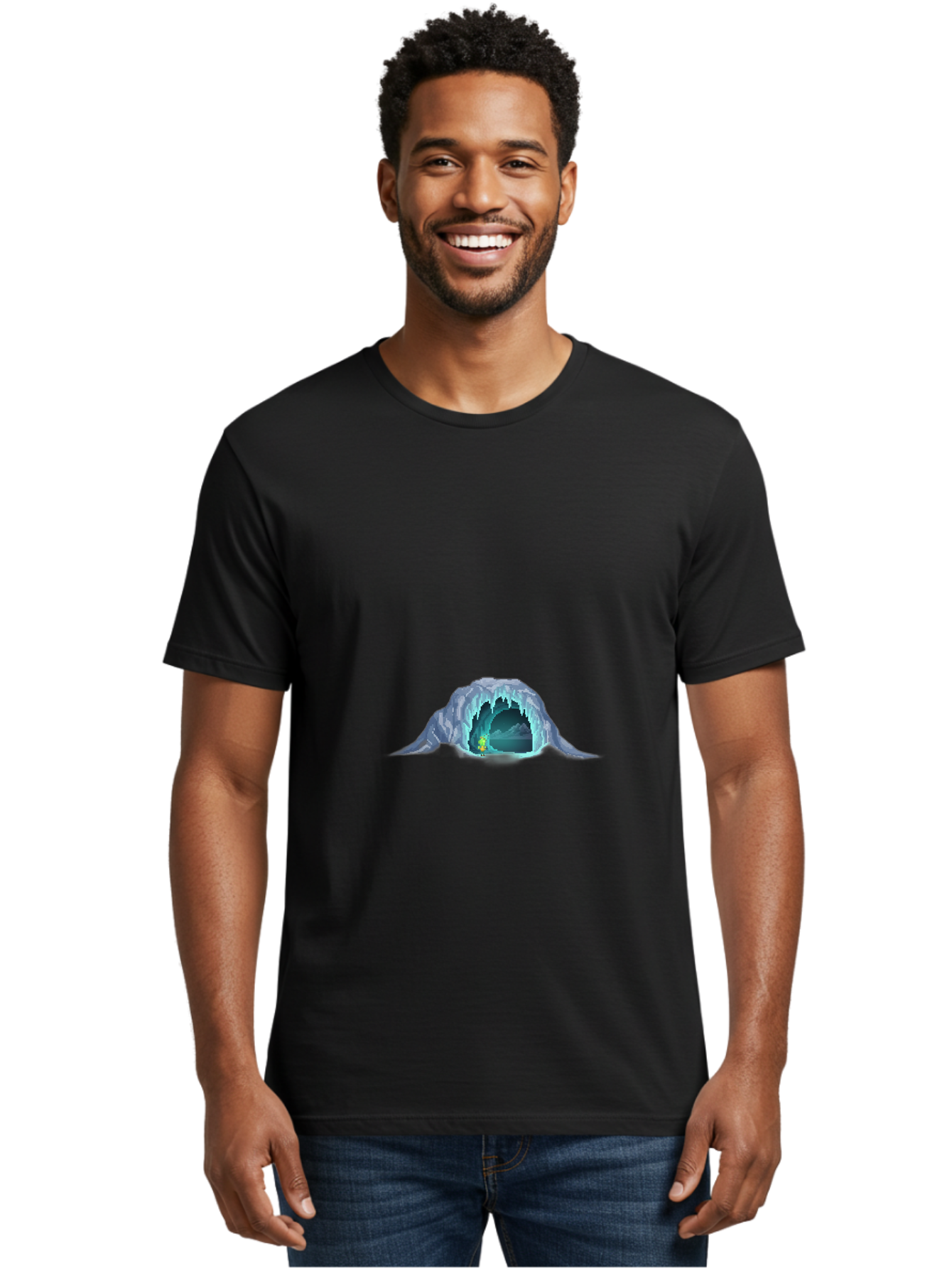 Ice-Cave Men'S Graphic Tee, 100% Cotton, Comfortable Casual Summer Wear, Machine Washable, Vintage Camera, Old Camera, Antique Camera, Black Camera, Classic Photography, Photography Equipment, Nostalgic Device, Film Camera, Camera Art Baj079