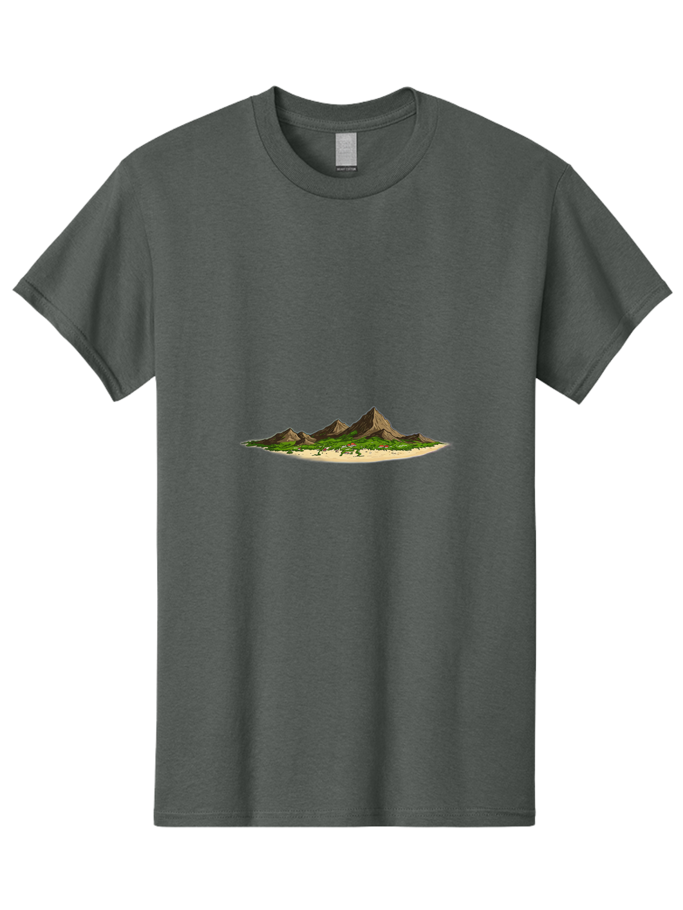 Island Men'S Graphic Tee, 100% Cotton, Comfortable Casual Summer Wear, Machine Washable, Vintage Camera, Old Camera, Antique Camera, Black Camera, Classic Photography, Photography Equipment, Nostalgic Device, Film Camera, Camera Art Baj080