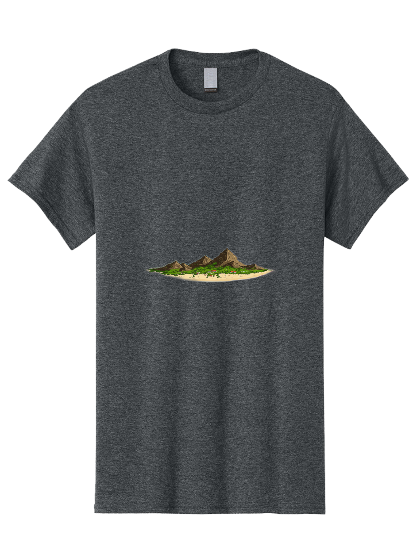 Island Men'S Graphic Tee, 100% Cotton, Comfortable Casual Summer Wear, Machine Washable, Vintage Camera, Old Camera, Antique Camera, Black Camera, Classic Photography, Photography Equipment, Nostalgic Device, Film Camera, Camera Art Baj080