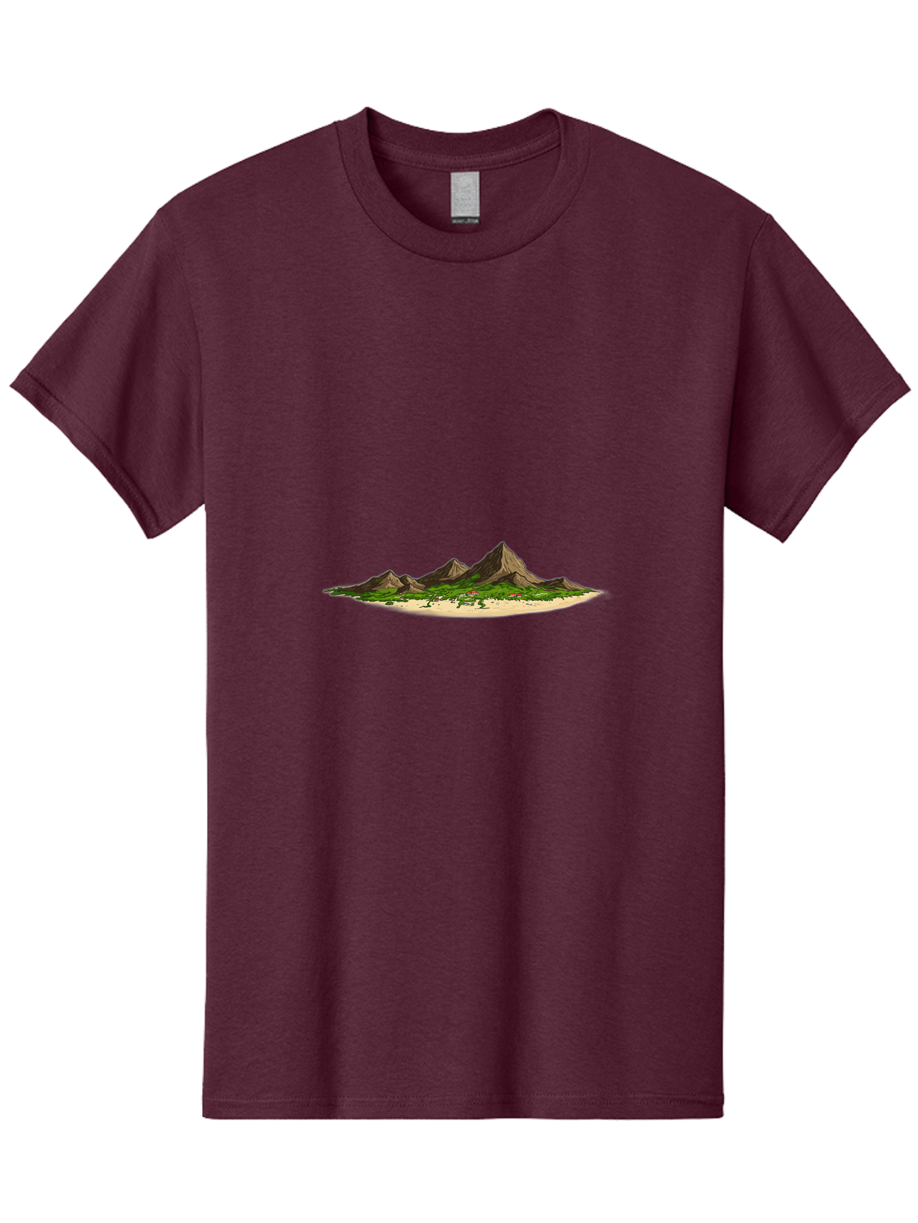 Island Men'S Graphic Tee, 100% Cotton, Comfortable Casual Summer Wear, Machine Washable, Vintage Camera, Old Camera, Antique Camera, Black Camera, Classic Photography, Photography Equipment, Nostalgic Device, Film Camera, Camera Art Baj080