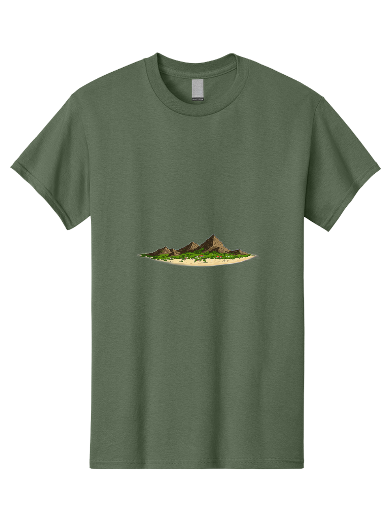 Island Men'S Graphic Tee, 100% Cotton, Comfortable Casual Summer Wear, Machine Washable, Vintage Camera, Old Camera, Antique Camera, Black Camera, Classic Photography, Photography Equipment, Nostalgic Device, Film Camera, Camera Art Baj080