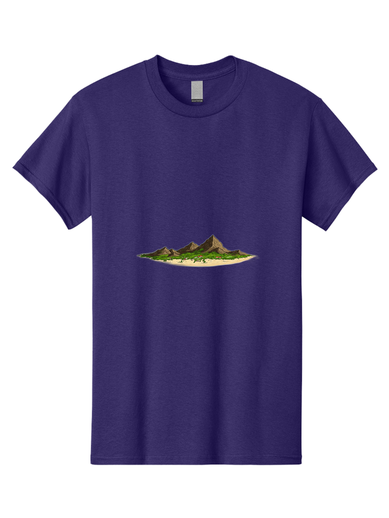 Island Men'S Graphic Tee, 100% Cotton, Comfortable Casual Summer Wear, Machine Washable, Vintage Camera, Old Camera, Antique Camera, Black Camera, Classic Photography, Photography Equipment, Nostalgic Device, Film Camera, Camera Art Baj080