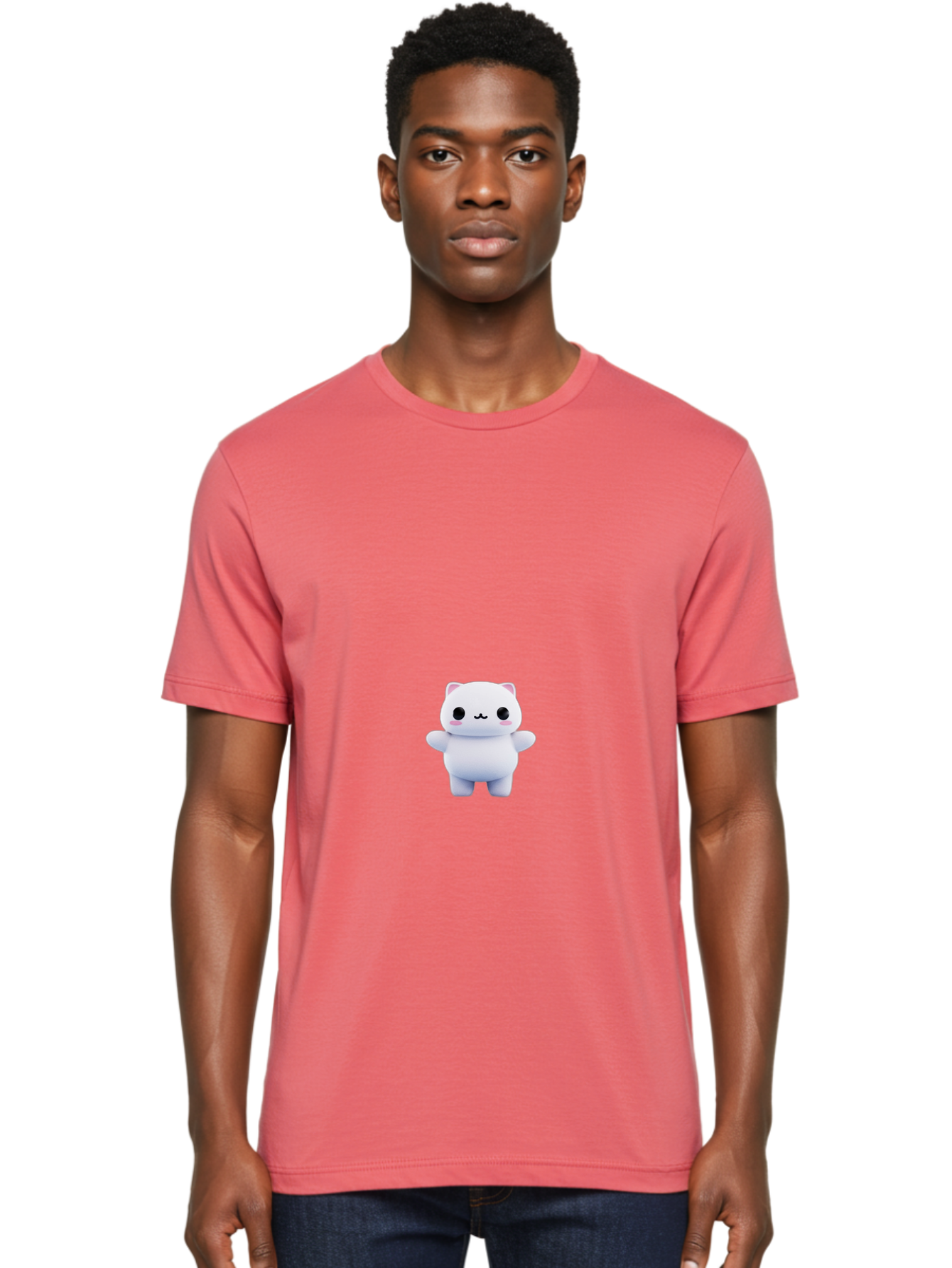 Kawaii-Cat Men'S Graphic Tee, 100% Cotton, Comfortable Casual Summer Wear, Machine Washable, Vintage Camera, Old Camera, Antique Camera, Black Camera, Classic Photography, Photography Equipment, Nostalgic Device, Film Camera, Camera Art Baj081