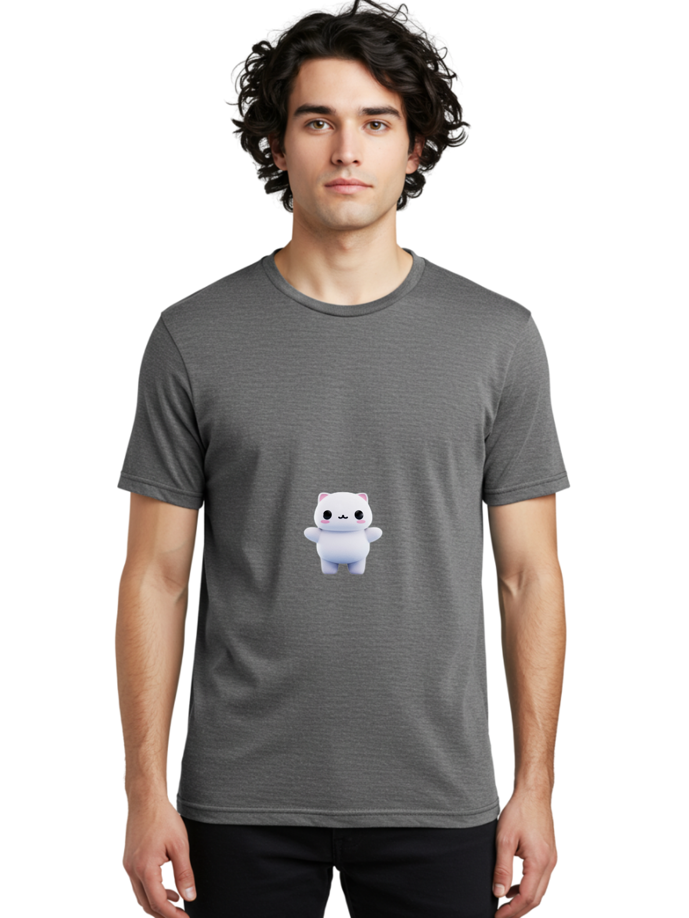 Kawaii-Cat Men'S Graphic Tee, 100% Cotton, Comfortable Casual Summer Wear, Machine Washable, Vintage Camera, Old Camera, Antique Camera, Black Camera, Classic Photography, Photography Equipment, Nostalgic Device, Film Camera, Camera Art Baj081