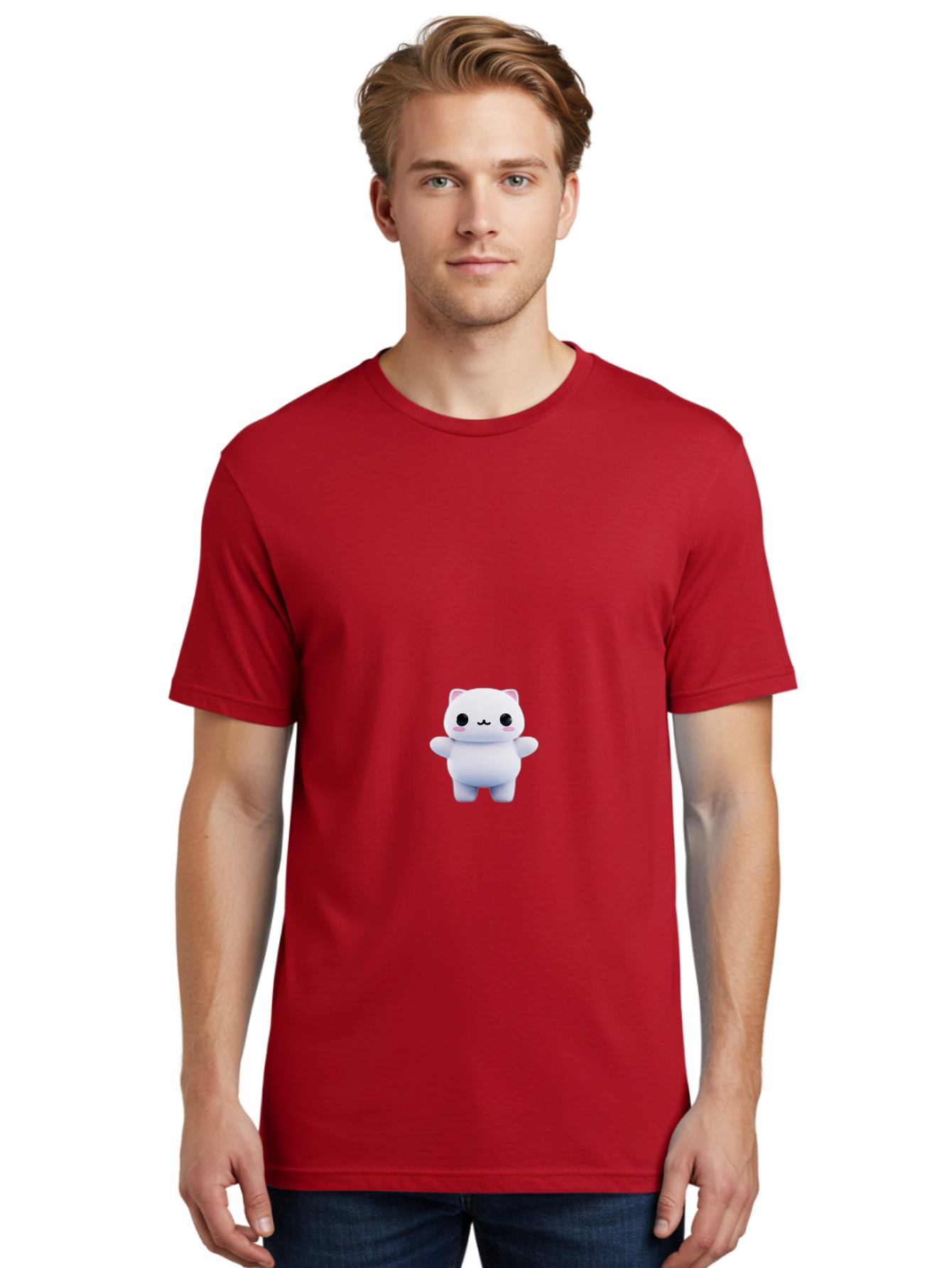 Kawaii-Cat Men'S Graphic Tee, 100% Cotton, Comfortable Casual Summer Wear, Machine Washable, Vintage Camera, Old Camera, Antique Camera, Black Camera, Classic Photography, Photography Equipment, Nostalgic Device, Film Camera, Camera Art Baj081