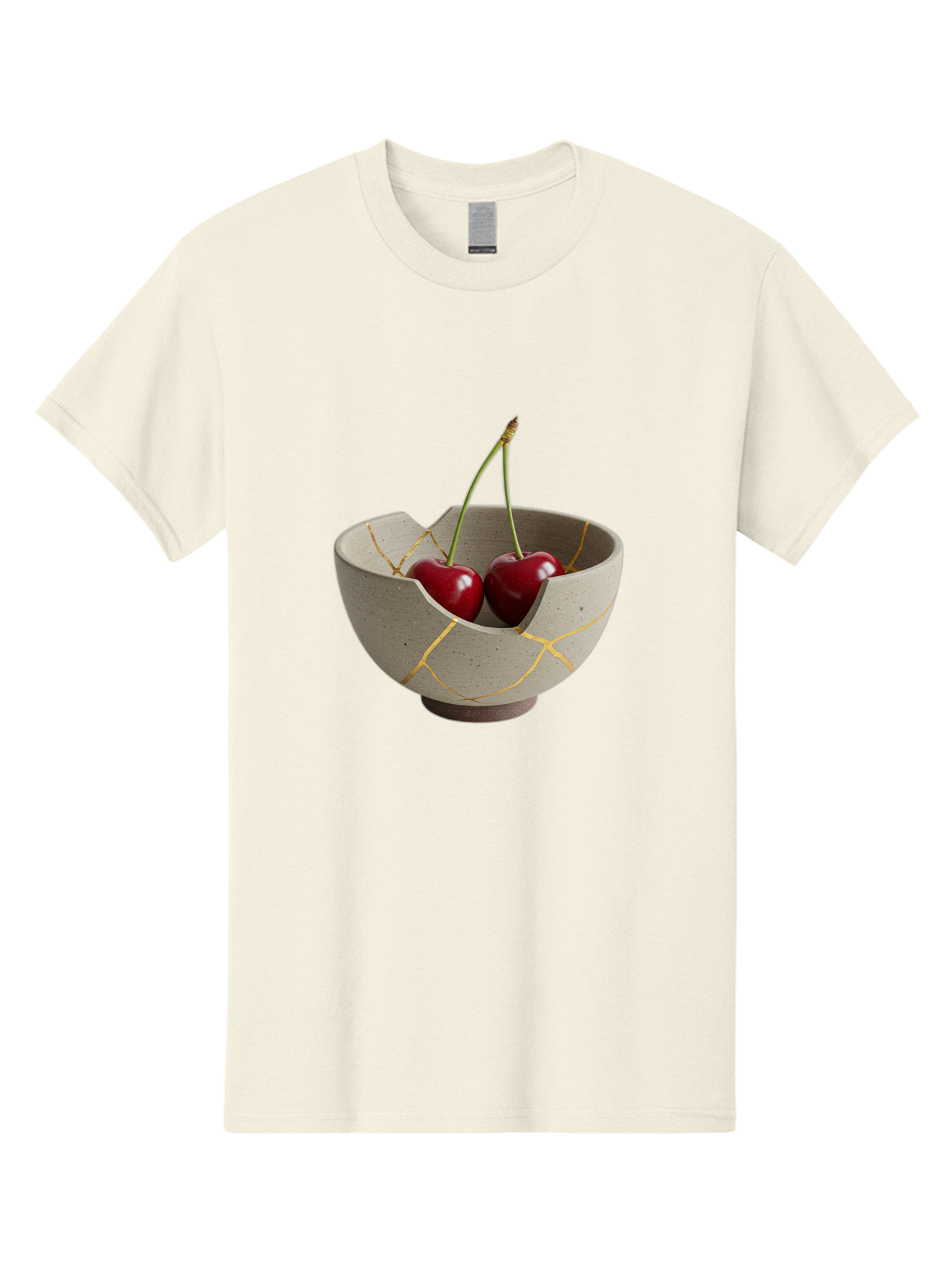 Kintsugi-Bowl-Cherries Men'S Graphic Tee, 100% Cotton, Comfortable Casual Summer Wear, Machine Washable, Vintage Camera, Old Camera, Antique Camera, Black Camera, Classic Photography, Photography Equipment, Nostalgic Device, Film Camera, Baj082