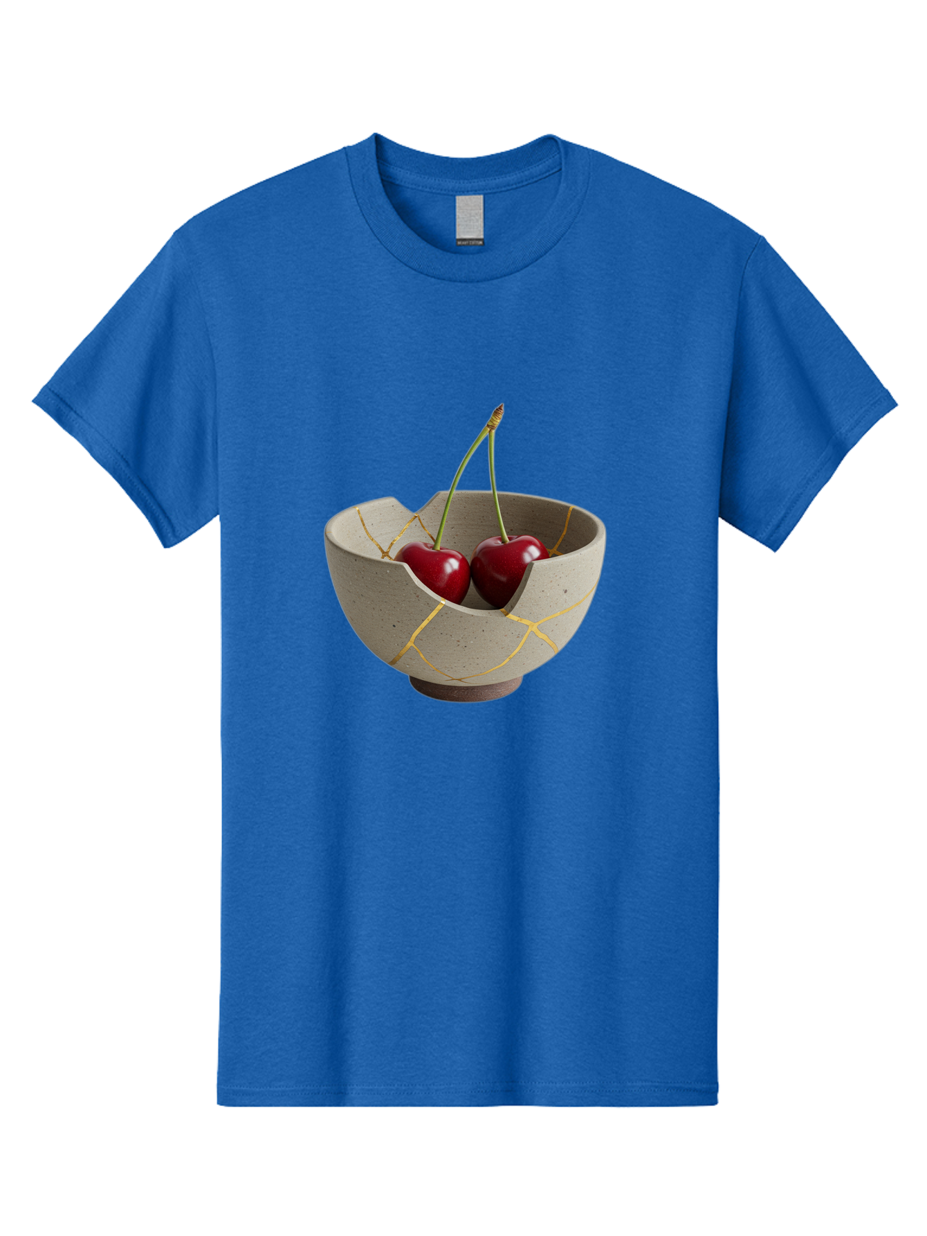 Kintsugi-Bowl-Cherries Men'S Graphic Tee, 100% Cotton, Comfortable Casual Summer Wear, Machine Washable, Vintage Camera, Old Camera, Antique Camera, Black Camera, Classic Photography, Photography Equipment, Nostalgic Device, Film Camera, Baj082