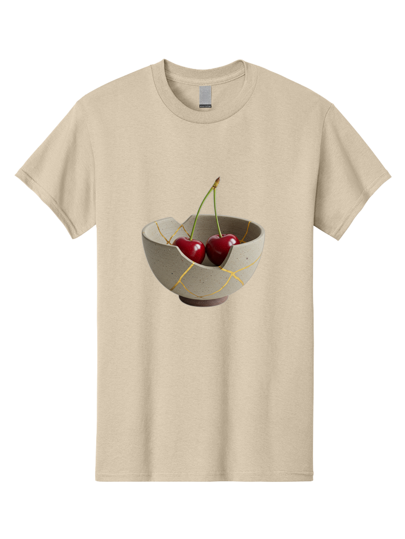 Kintsugi-Bowl-Cherries Men'S Graphic Tee, 100% Cotton, Comfortable Casual Summer Wear, Machine Washable, Vintage Camera, Old Camera, Antique Camera, Black Camera, Classic Photography, Photography Equipment, Nostalgic Device, Film Camera, Baj082
