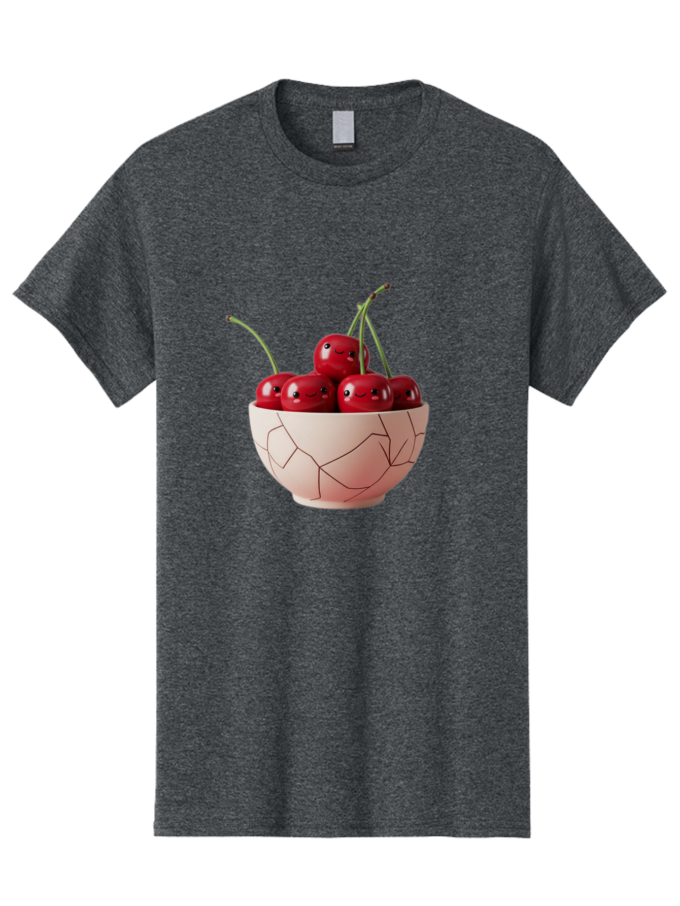 Kintsugi-Bowl-Of-Cherries Men'S Graphic Tee, 100% Cotton, Comfortable Casual Summer Wear, Machine Washable, Vintage Camera, Old Camera, Antique Camera, Black Camera, Classic Photography, Photography Equipment, Nostalgic Device, Film Camera, Baj083